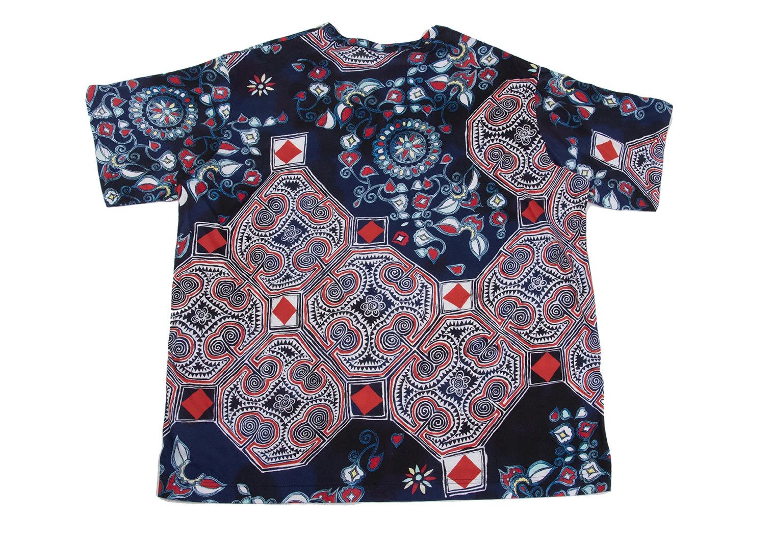 Yohji Yamamoto Yohji Yamamoto Cotton Chinoiserie T-shirt Size US S / EU 44-46 / 1 - 9 Thumbnail