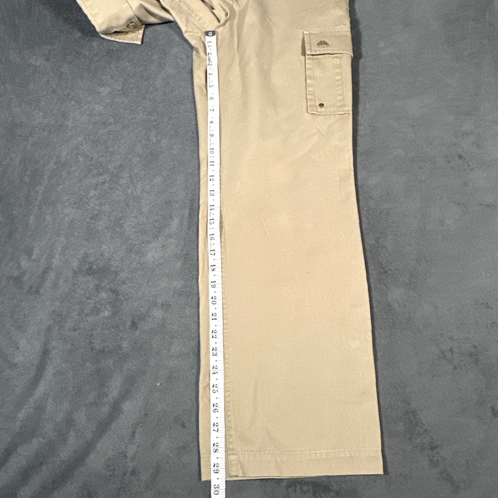Nike VINTAGE Nike ACG Pants Womens 10 Beige Cargo All Conditions Gear Convertible Hiking Size 32" / US 10 / IT 46 - 5 Thumbnail
