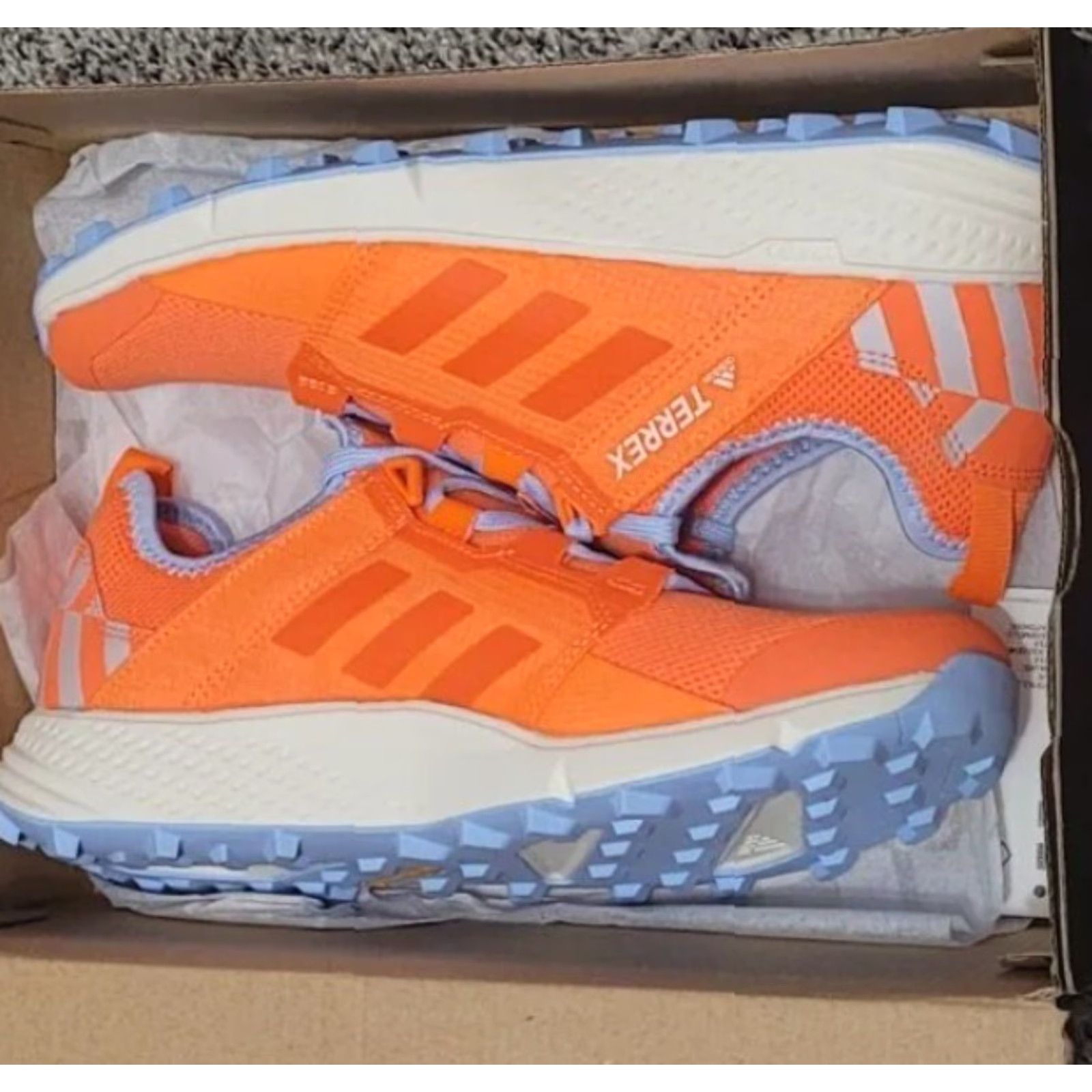 Adidas Adidas Terrex Agravic Sneaker Orange Womens SZ 8 New Size US 8 / IT 38 - 2 Thumbnail