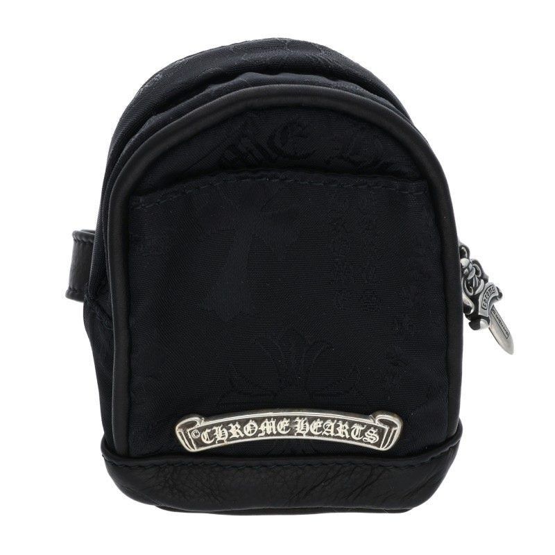 Chrome Hearts CHROME HEARTS Leather Nylon Backpack Bracelet Size ONE SIZE - 1 Thumbnail