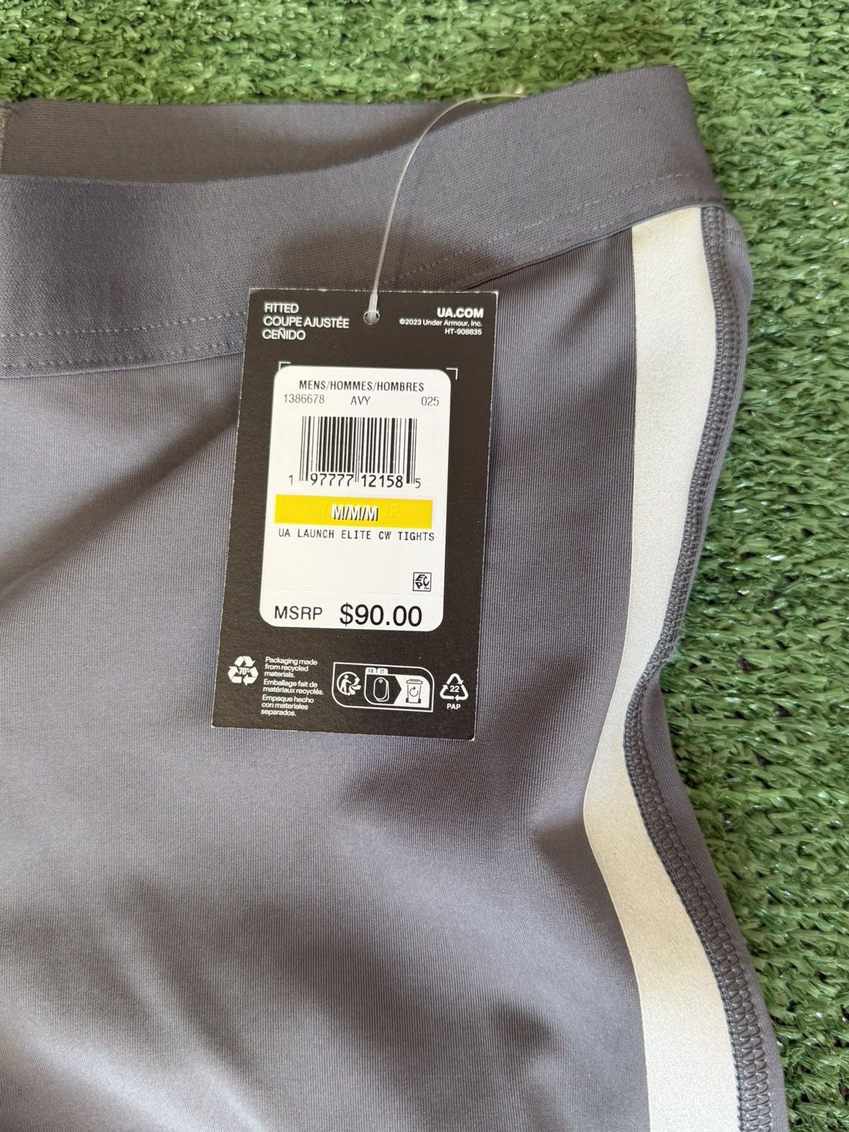 Under Armour Under Armour Launch Elite Cold Wear Tights Black Reflective Size US 32 / EU 48 - 2 Thumbnail