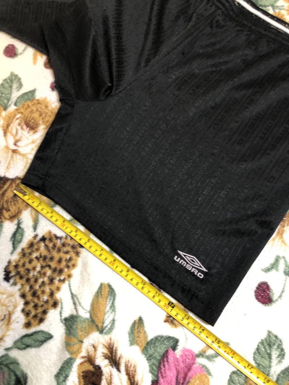 Umbro Umbro Vintage Retro Men's Black Monogram Light Shorts Size US 38 / EU 54 - 9 Thumbnail