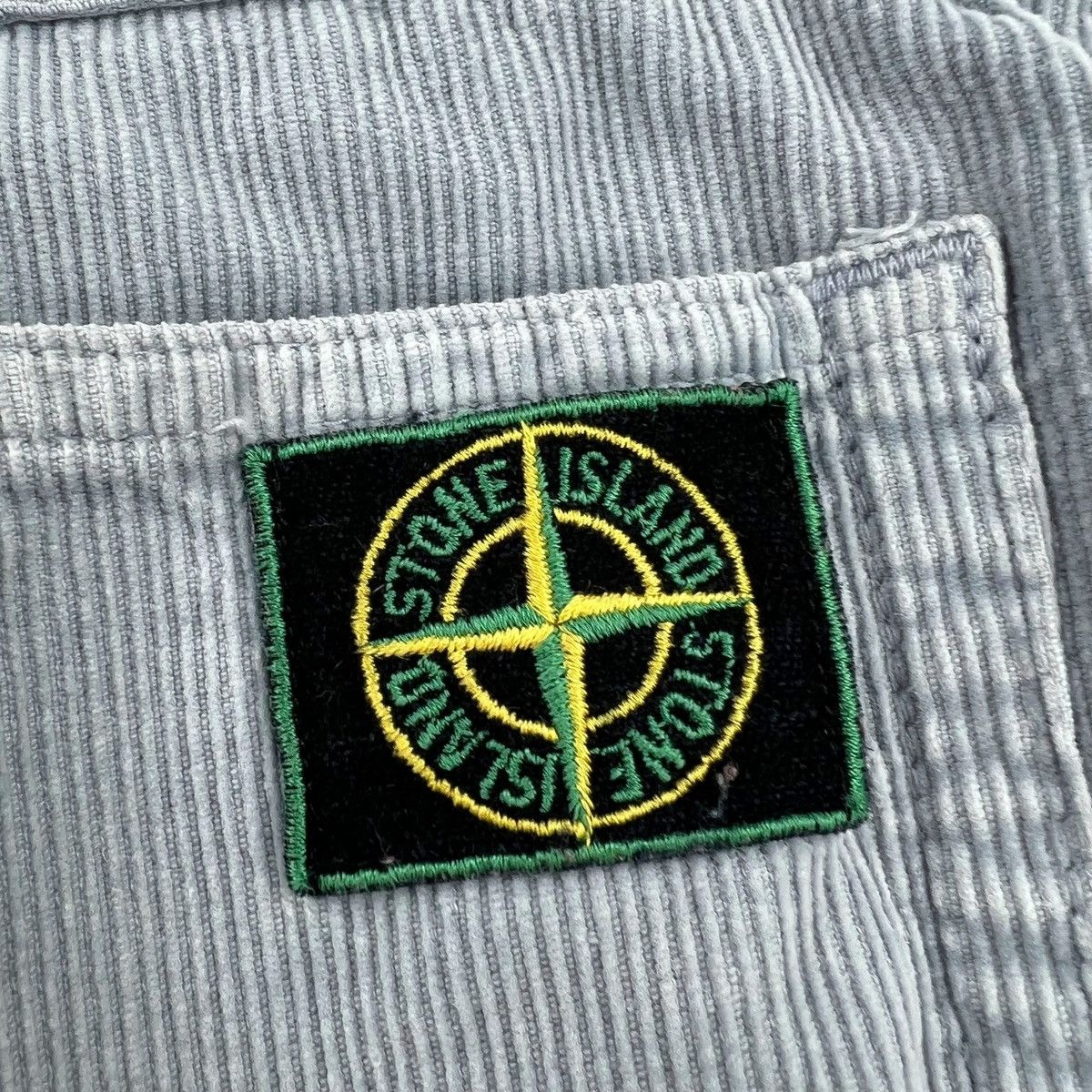 Stone Island Stone Island Green Edge Blue Corduroy Trousers Size US 28 / EU 44 - 5 Thumbnail