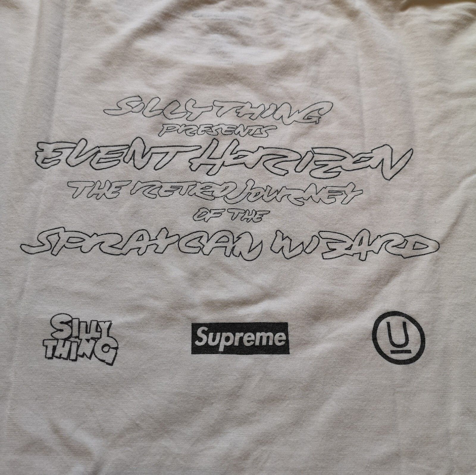 Futura × Supreme Supreme x Futura x Undercover Sillything Tee White XL 2006 Size US XL / EU 56 / 4 - 10 Thumbnail