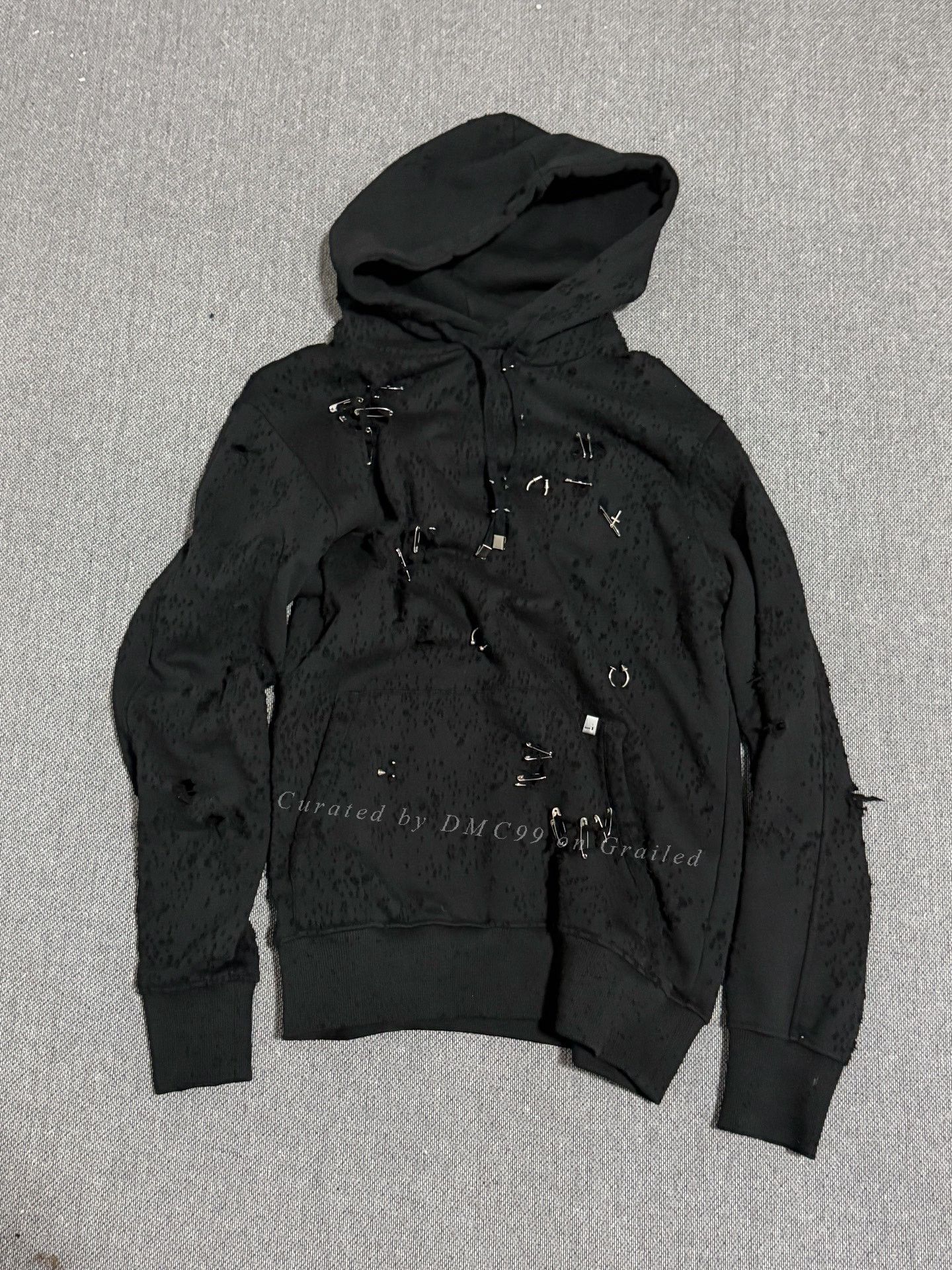 Alyx 1907 ALYX Heavily Distressed Hoodie Size US M / EU 48-50 / 2 - 1 Thumbnail