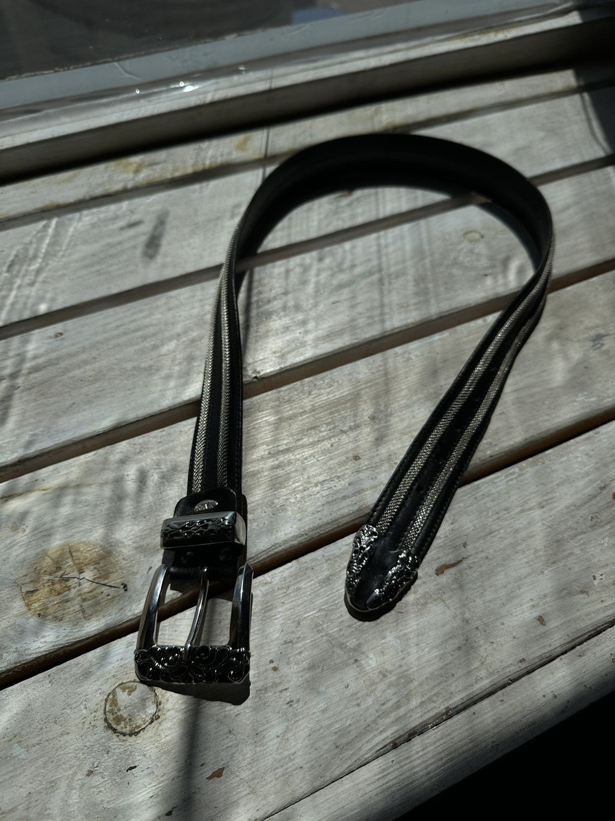Designer Vintage Y2K metal belt Metal Punk Emo Japan BB simon D&G Size ONE SIZE - 1 Thumbnail
