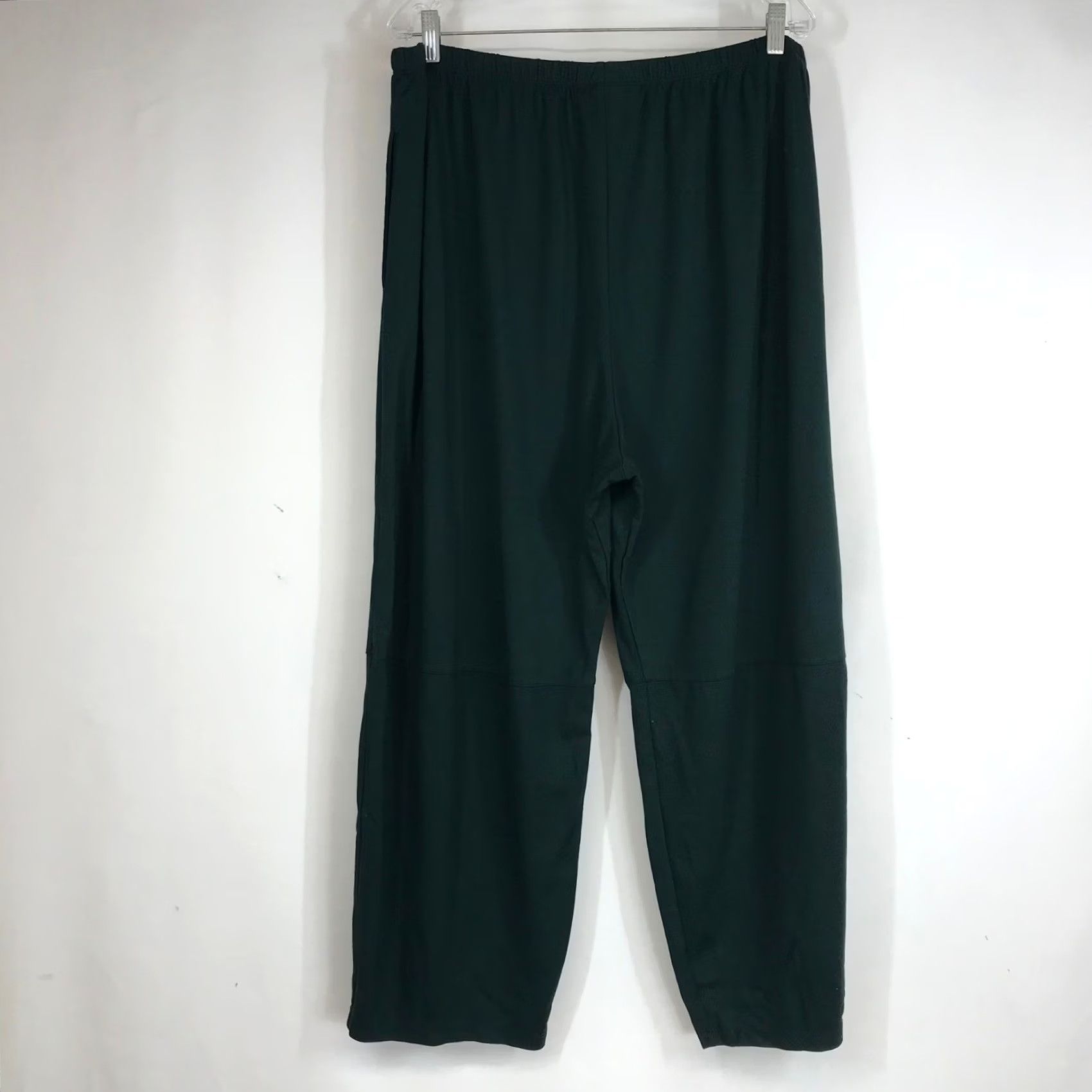 Vintage Bryn Walker Dark Green Wide Leg Pants Women's Size 40" / US 18 - 4 Thumbnail