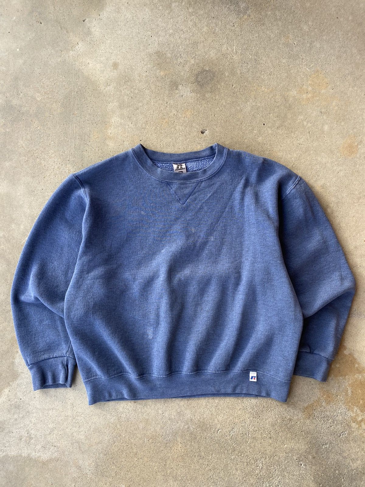 Russell Athletic × Vintage Vintage russell athletic crewneck slate blue 90s y2k Size US S / EU 44-46 / 1 - 2 Thumbnail