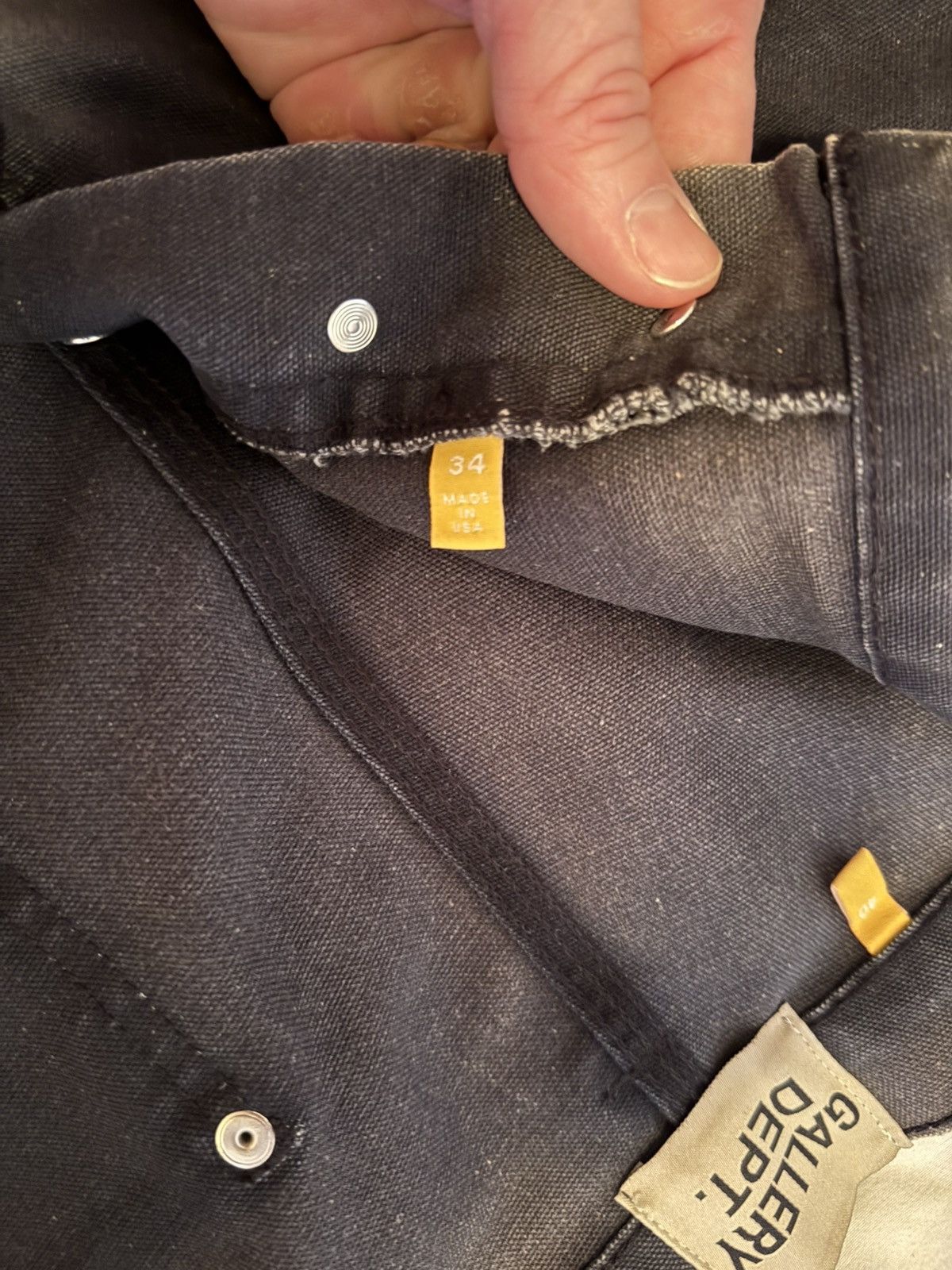 Gallery Dept. Gallery Dept. Faded Blue Carpenter La Flare Pants (sz 40 US) Size US 40 / EU 56 - 10 Thumbnail