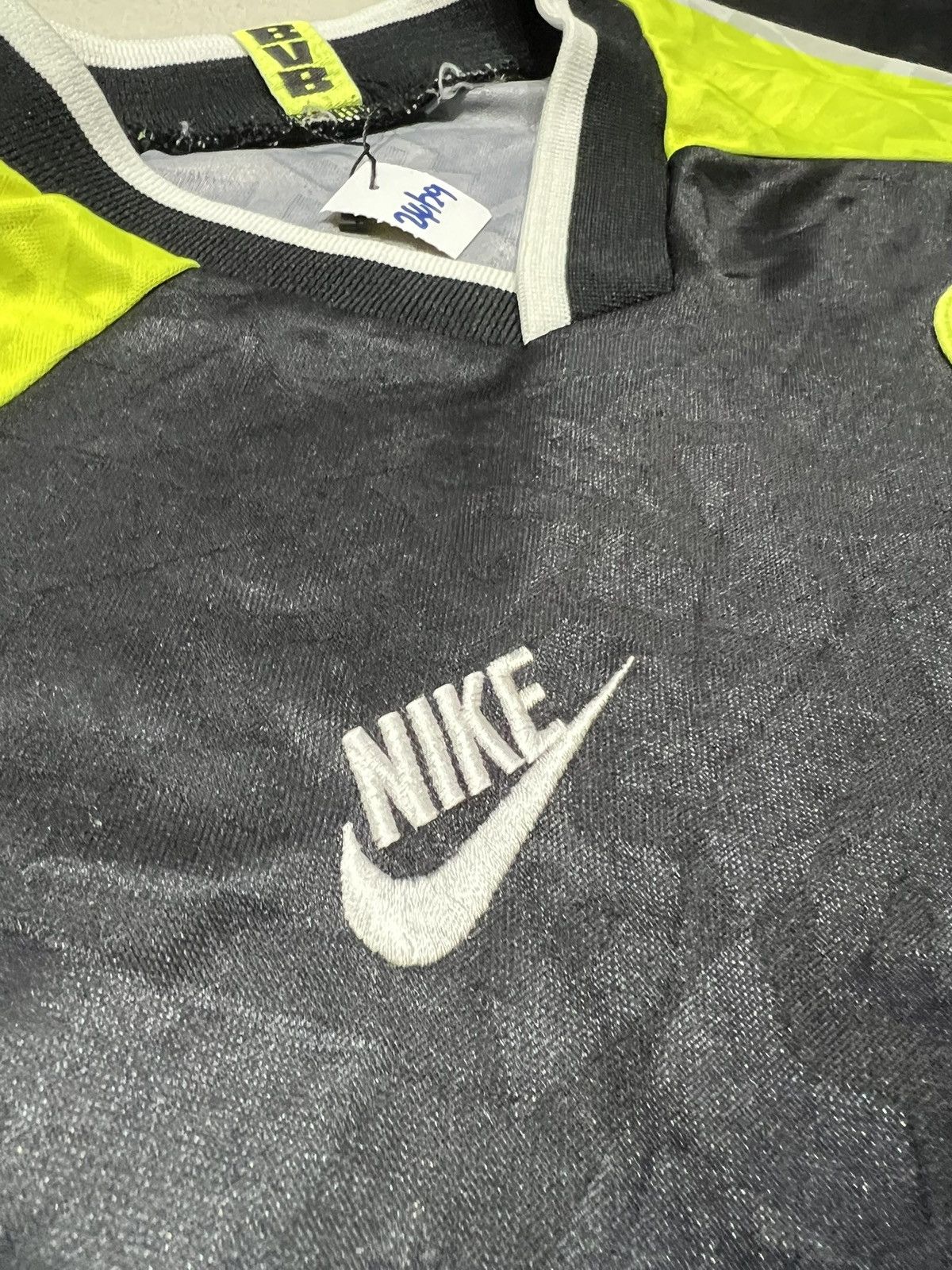 Nike Borussia Dortmund 1995/1996 Nike Away Longsleeve Jersey Size US XL / EU 56 / 4 - 9 Thumbnail