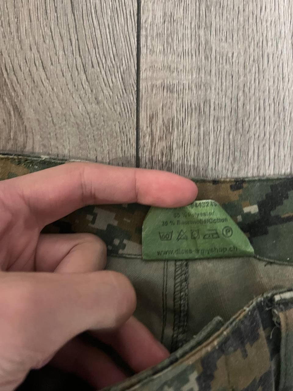 Vintage vintage military cargo pants NATO Size L Size US 35 - 6 Thumbnail