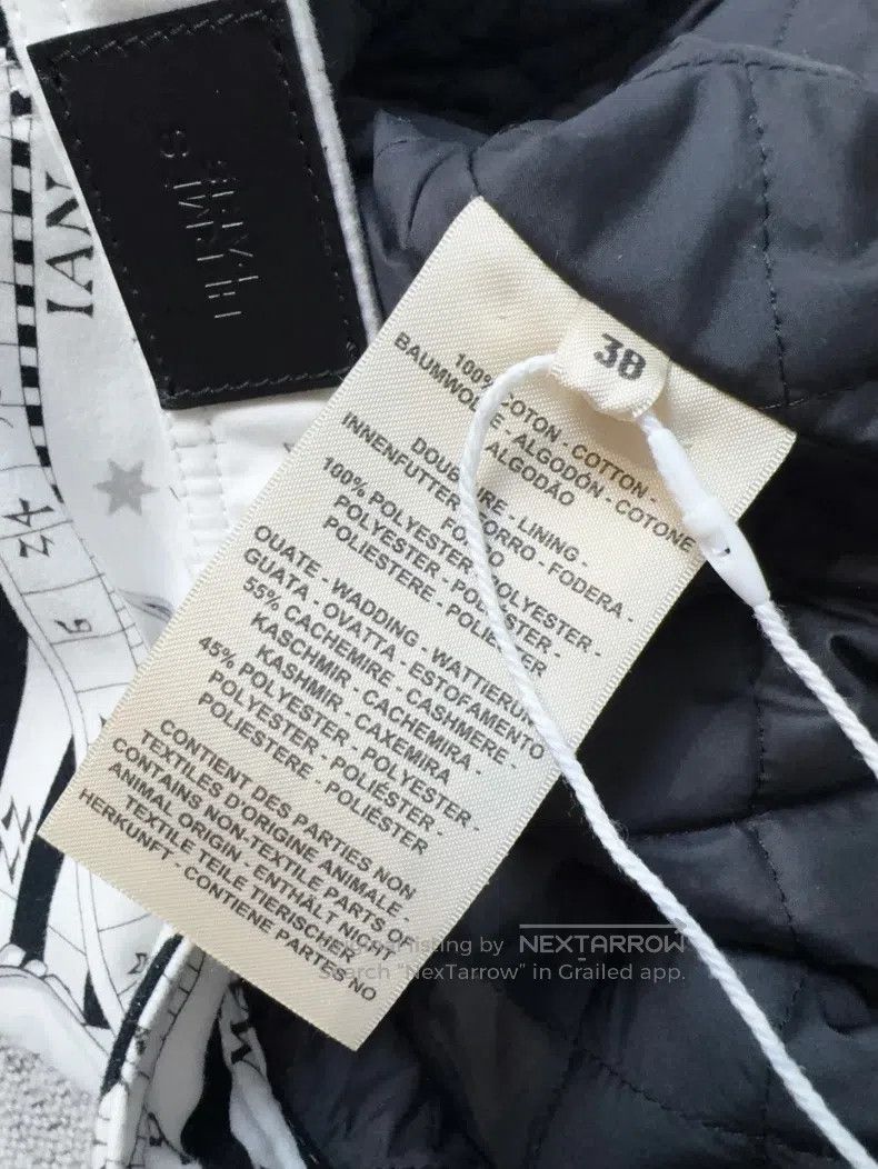 Hermes Hermes Black and White Astrology Full Print Fleece Basebal Size XS / US 0-2 / IT 36-38 - 7 Thumbnail
