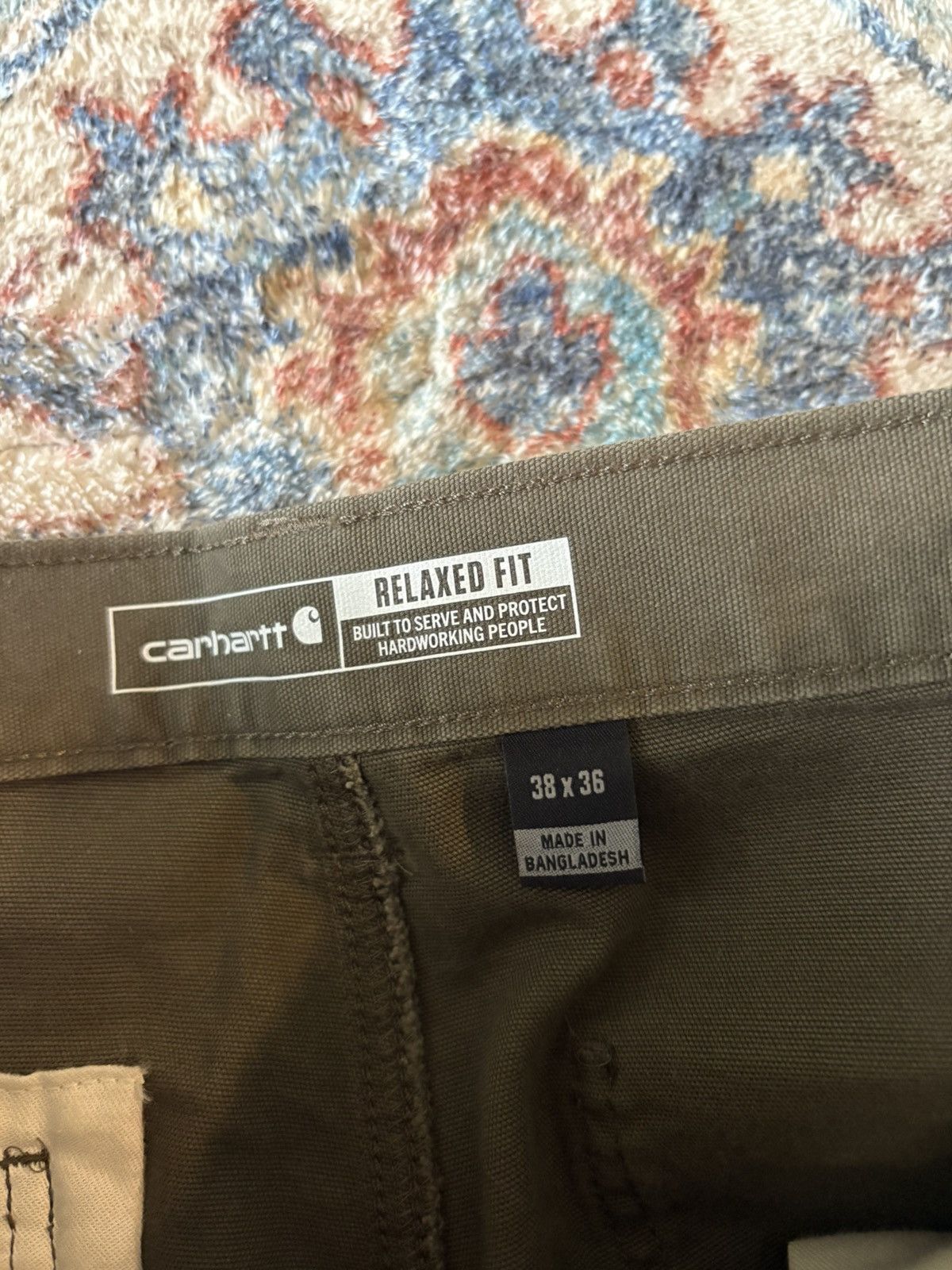 Carhartt Carhartt NWT Green Lightweight Double Knees Workwear Pants Size US 38 / EU 54 - 4 Thumbnail