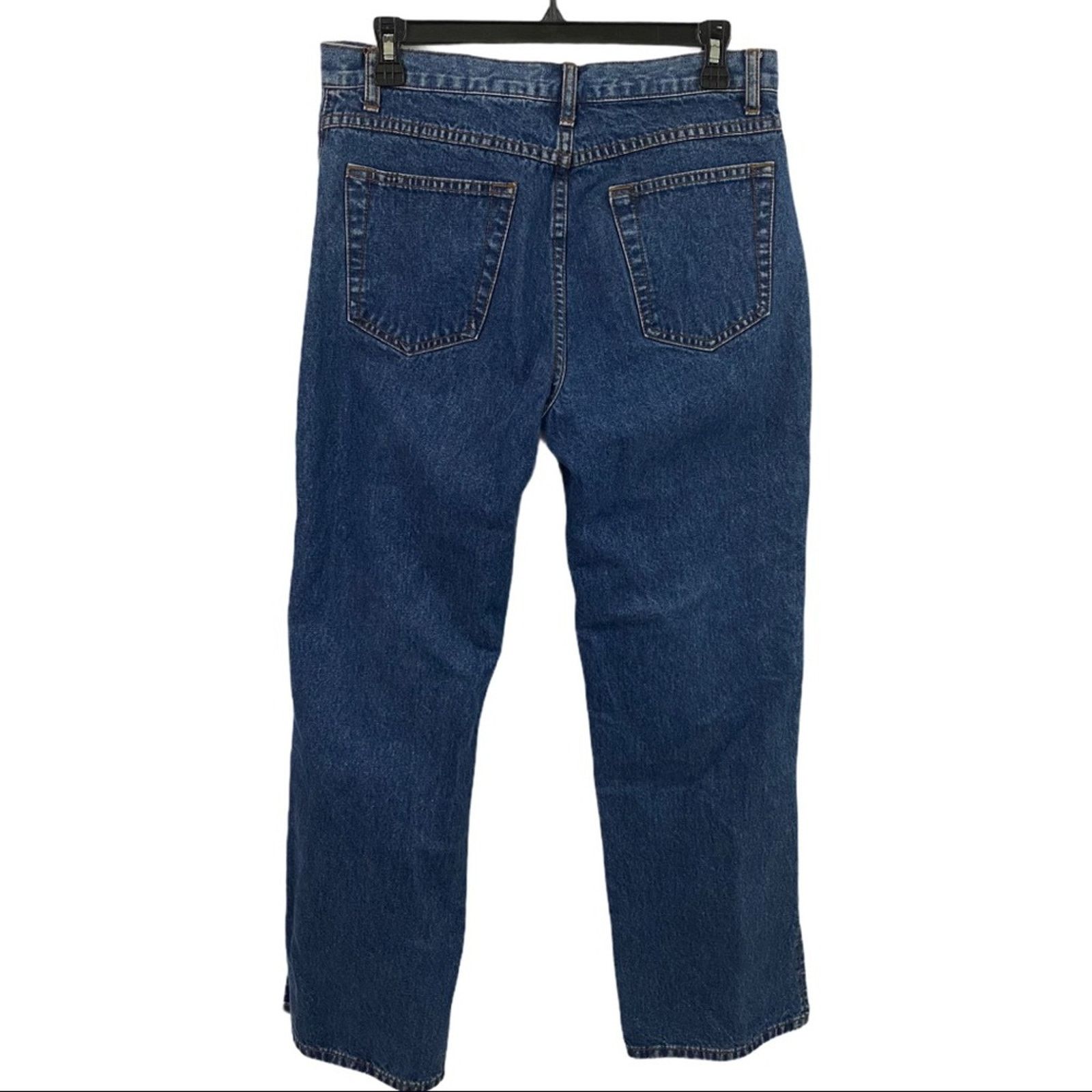 Bill Blass Vintage Bill Blass Flower Embroidered High Rise Blue Jeans Size 30" / US 8 / IT 44 - 3 Thumbnail