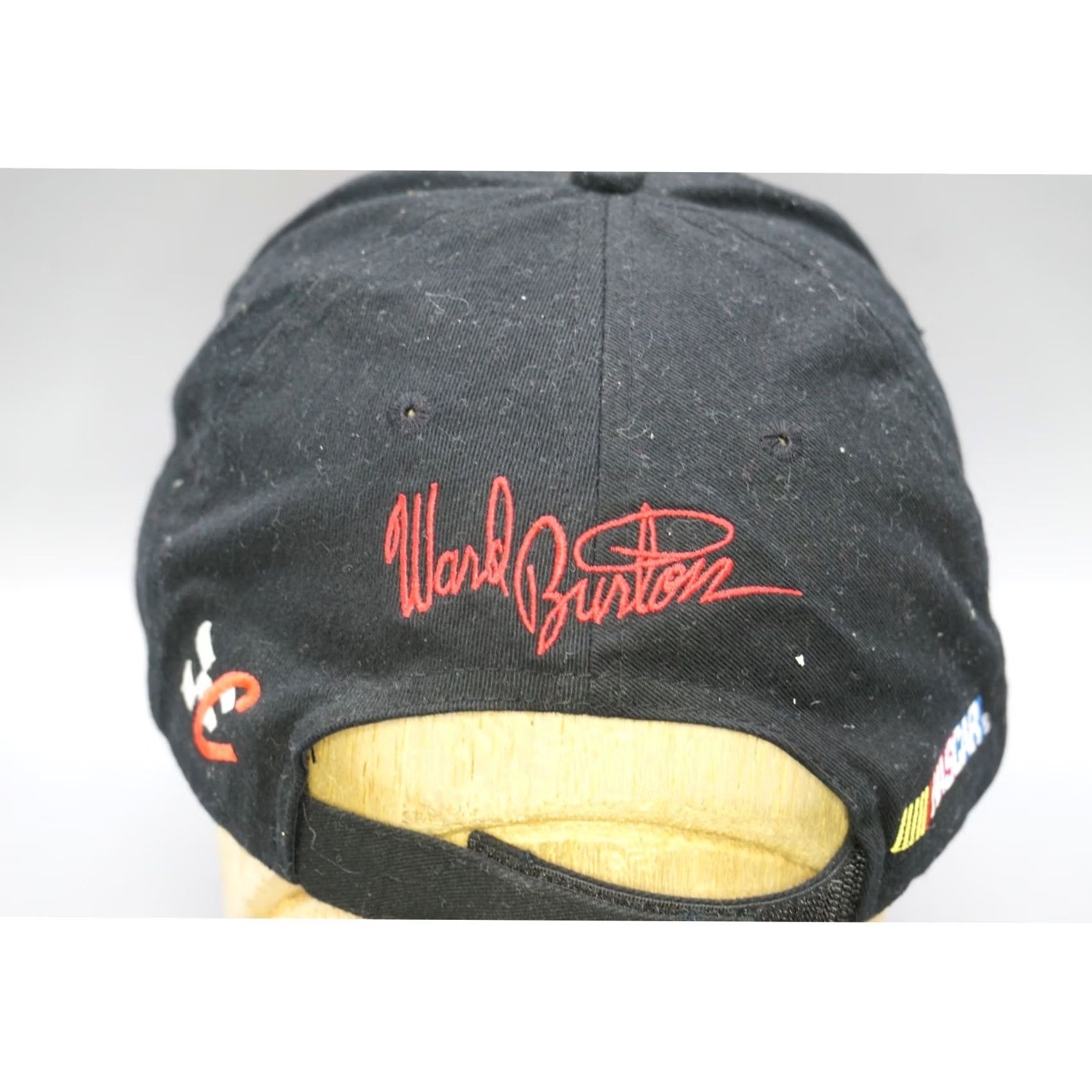 Chase Authentics VINTAGE Chase Authentics NASCAR Ward Burton 22 Caterpillar Racing Hat Black Strapback Men Size ONE SIZE - 3 Thumbnail