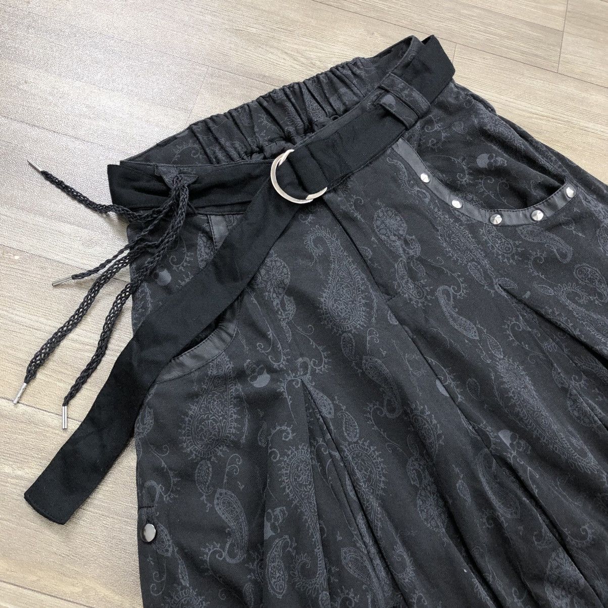 Japanese Brand 2000s Sexpot Revenge Bandana Grunge Punk Bondage Baggy Pants Size US 30 / EU 46 - 8 Thumbnail