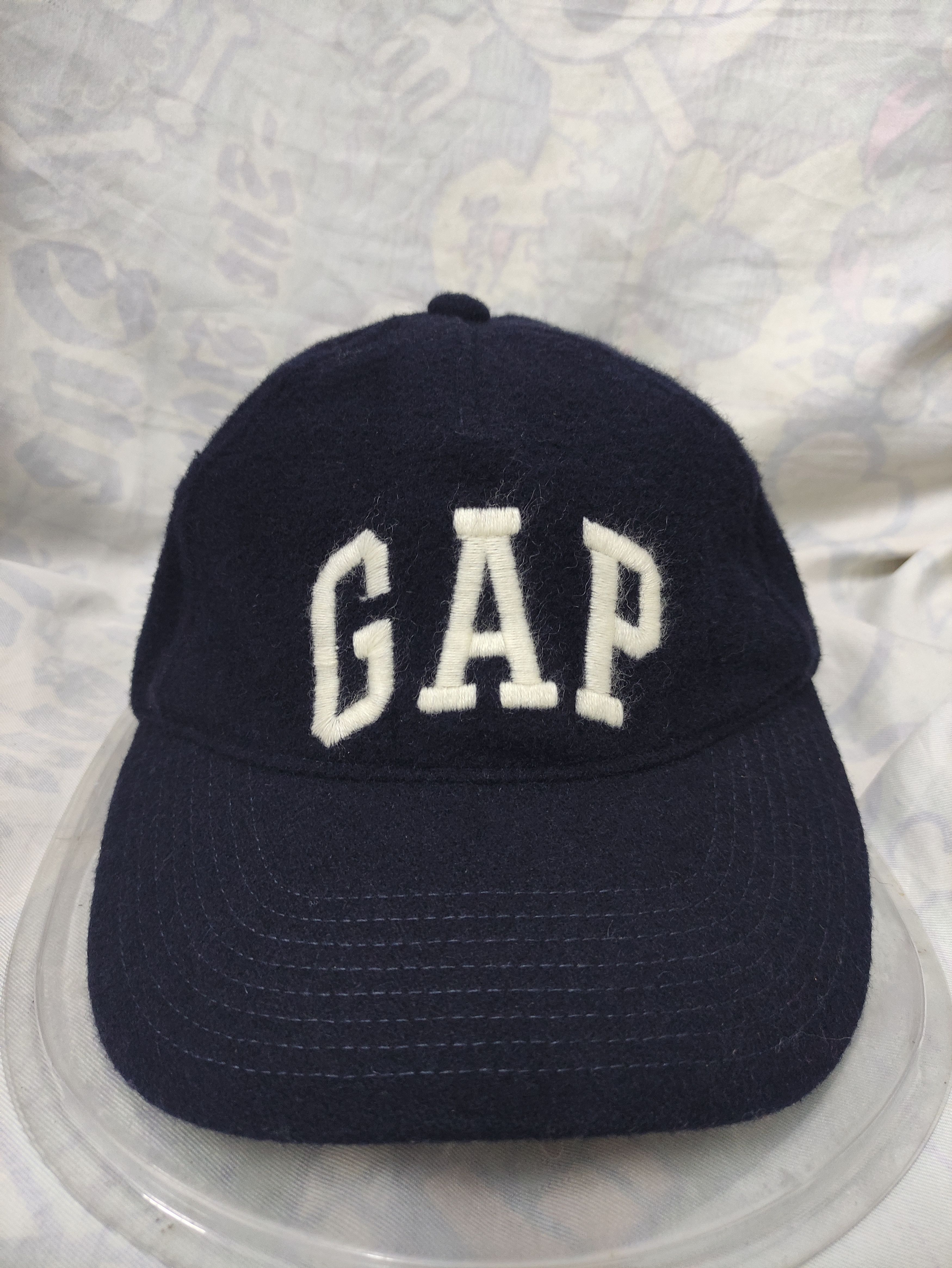 Gap × Vintage GAP BIG LOGO VINTAGE WOOL CAP Size ONE SIZE - 10 Thumbnail