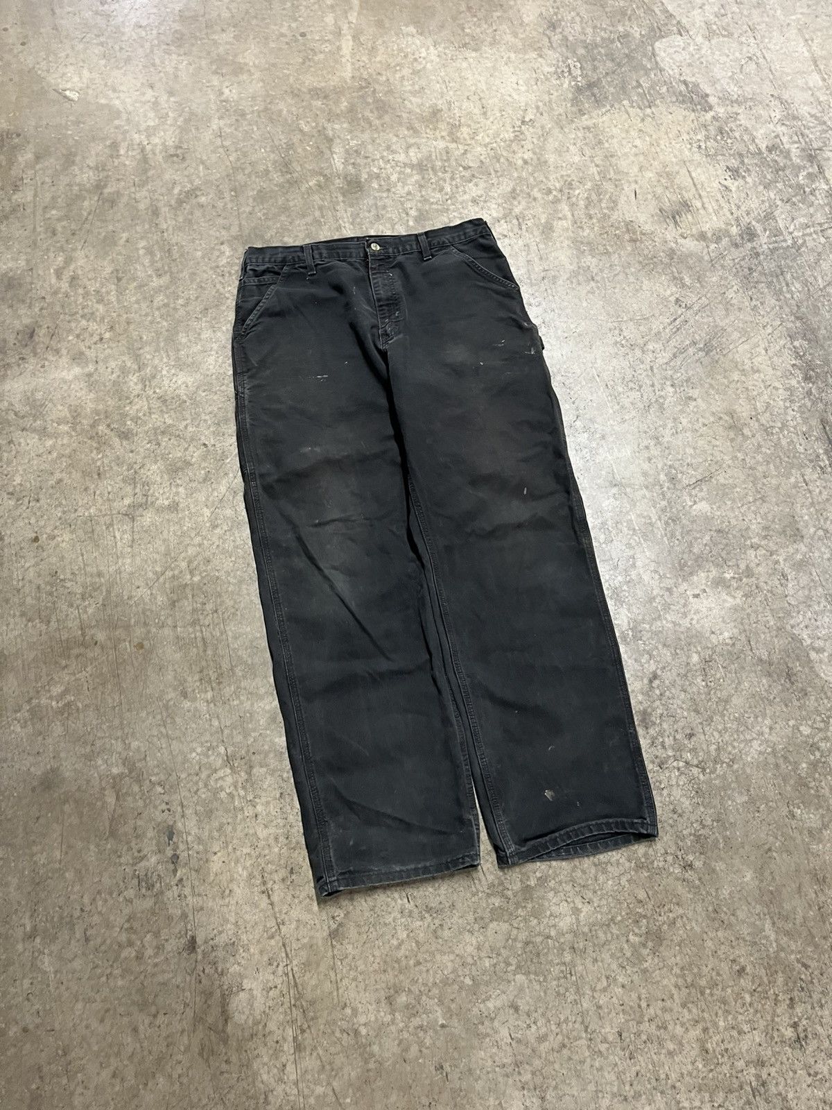 Carhartt × Vintage Carhartt baggy fit cargo pants skater streetwear hype rare Size US 36 / EU 52 - 7 Thumbnail