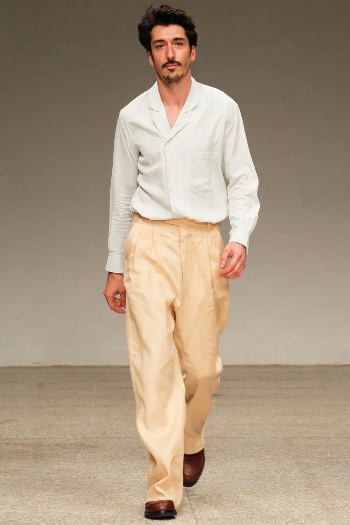 Umit Benan SS13 Double Breasted Shirt Size US S / EU 44-46 / 1 - 5 Thumbnail