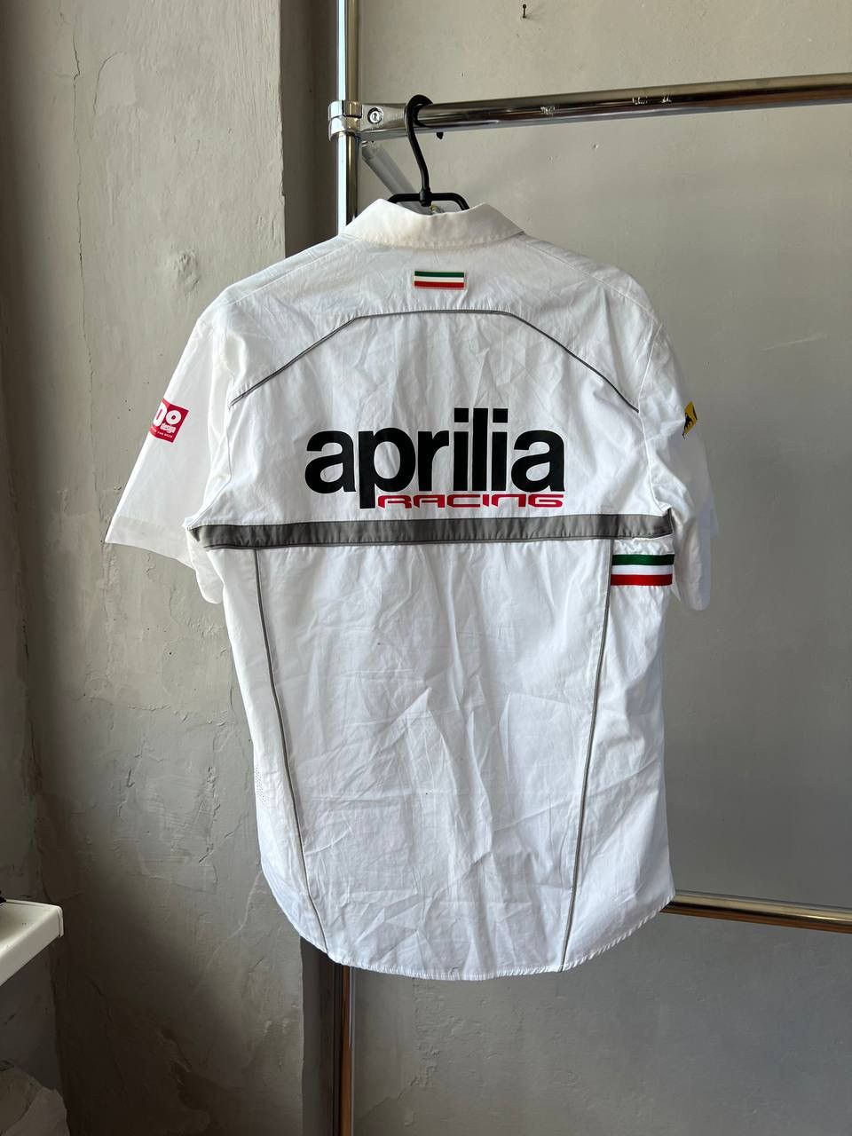 ICON Motorsports APRILIA ITALY RACING TEAM RSV4 OFFICIAL MERCHANDISE SHIRT M Size US M / EU 48-50 / 2 - 12 Thumbnail