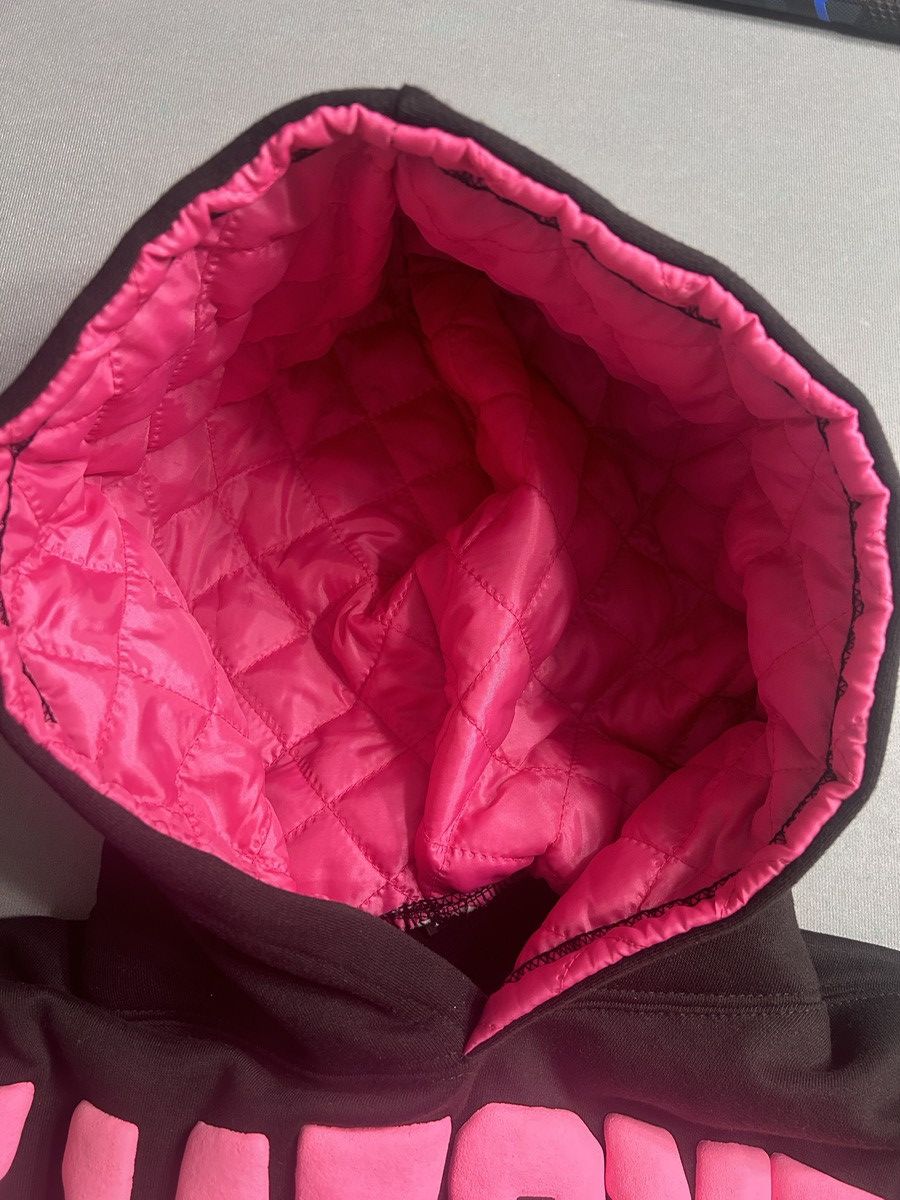 Other @lazyproject.us black and pink cropped hoodie Size US M / EU 48-50 / 2 - 3 Thumbnail