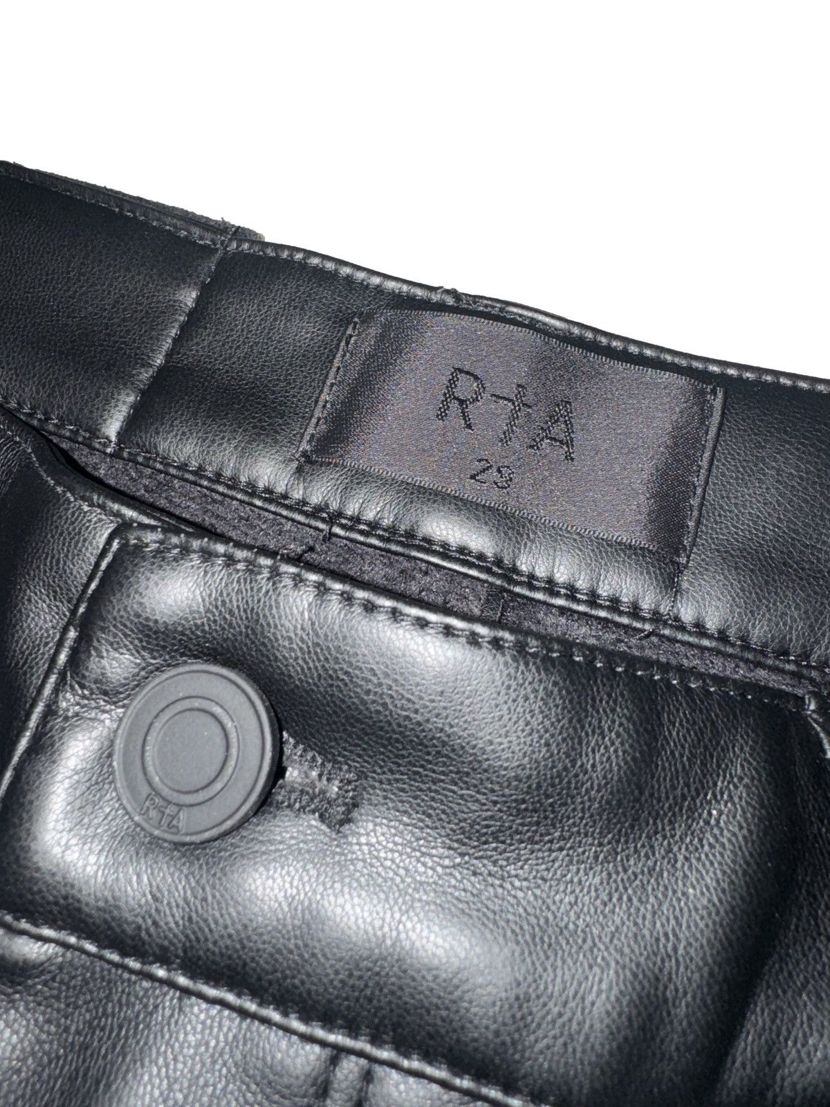 Rta RTA Bryant Faux Leather Pants Size US 29 - 3 Thumbnail