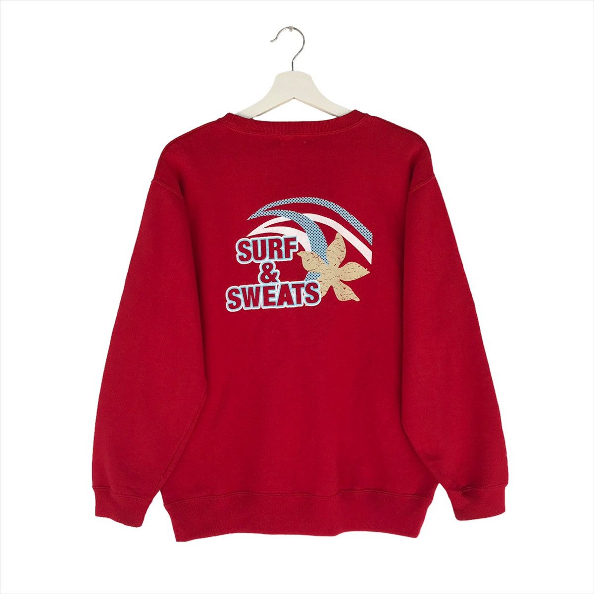 Vintage Surf & sweats hawaii surfboards crewneck sweatshirt Size US M / EU 48-50 / 2 - 5 Thumbnail