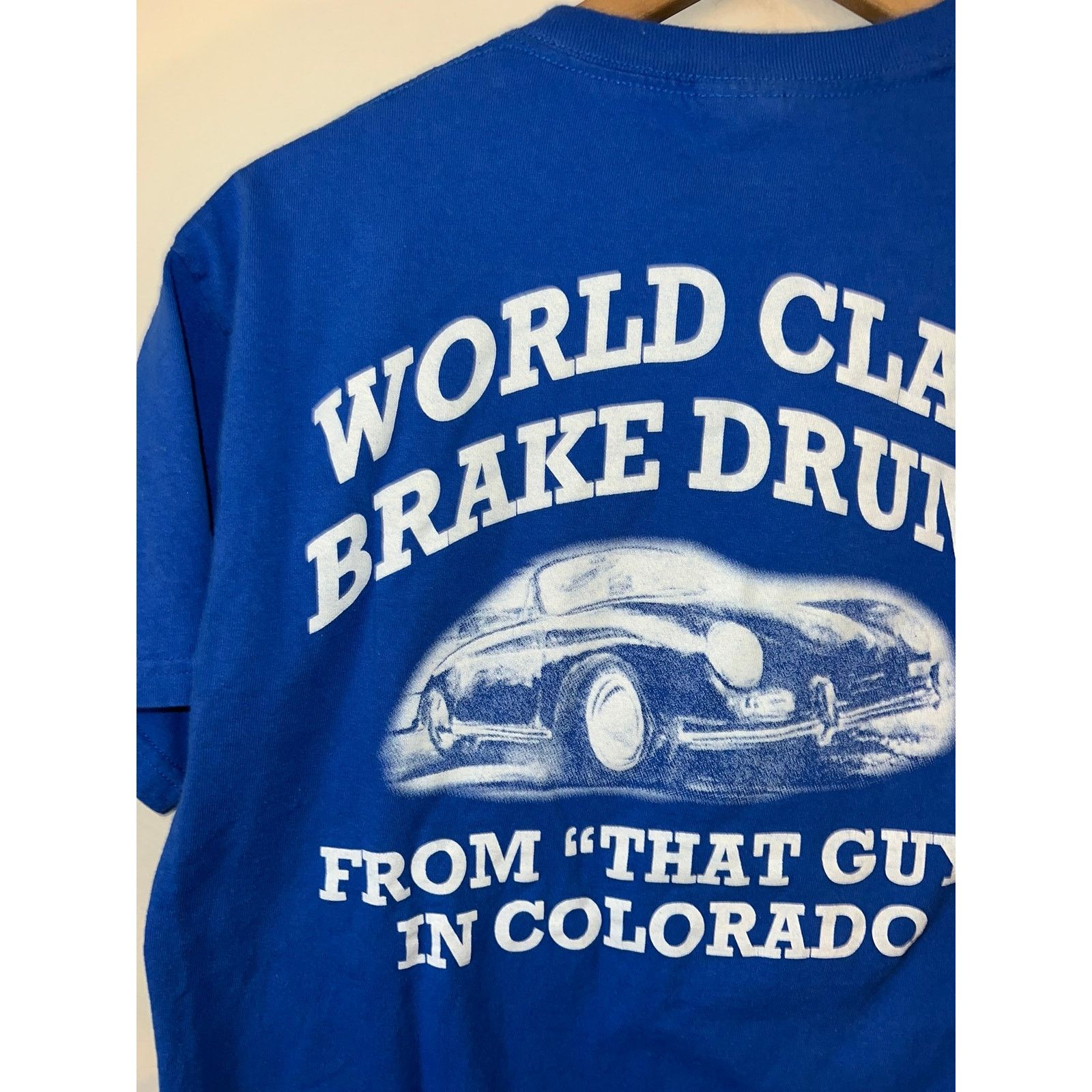 Gildan Vintage Car Shop Shirt Martin Willis Shop Brake Drums Tee M Size US M / EU 48-50 / 2 - 6 Thumbnail