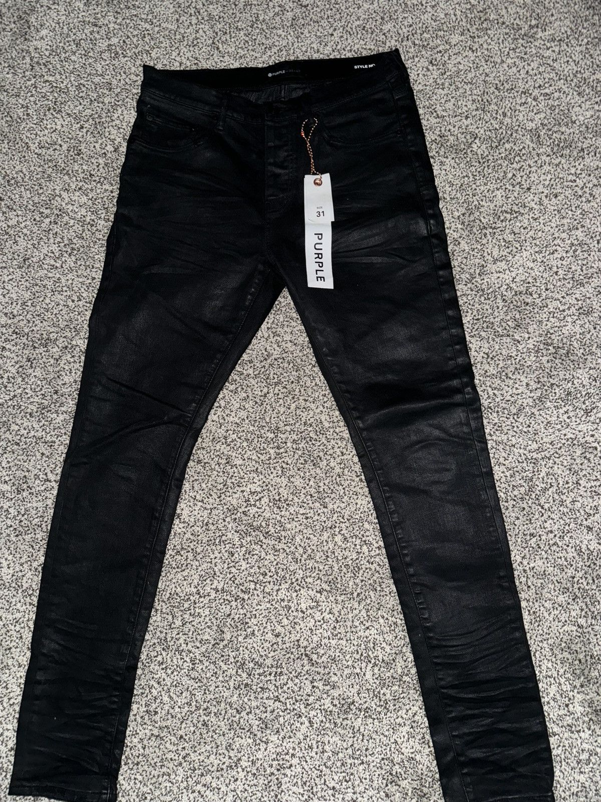 image of Purple Brand Jeans in Black, Men's (Size 31)