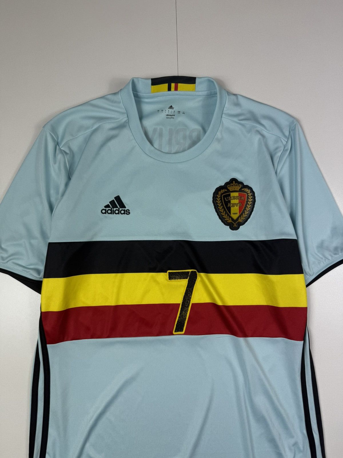 Adidas Adidas Belgium Away Jersey 2015/16 Kevin De Bruyne #7 Size US L / EU 52-54 / 3 - 3 Thumbnail