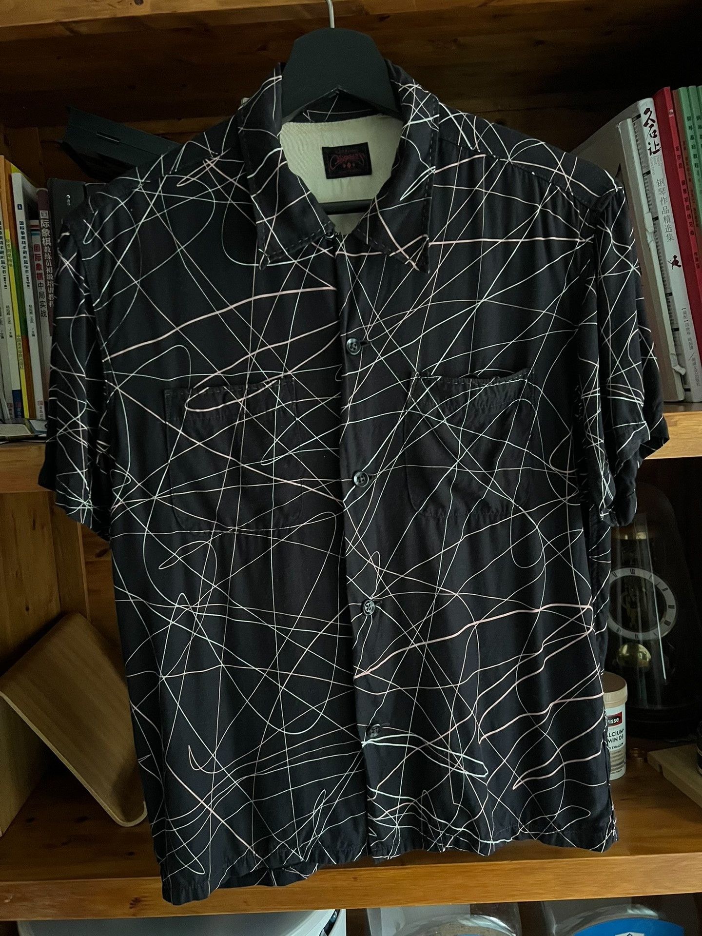 The Flat Head Flat Head Japanese Black Short Sleeve Shirt Size US M / EU 48-50 / 2 - 2 Thumbnail