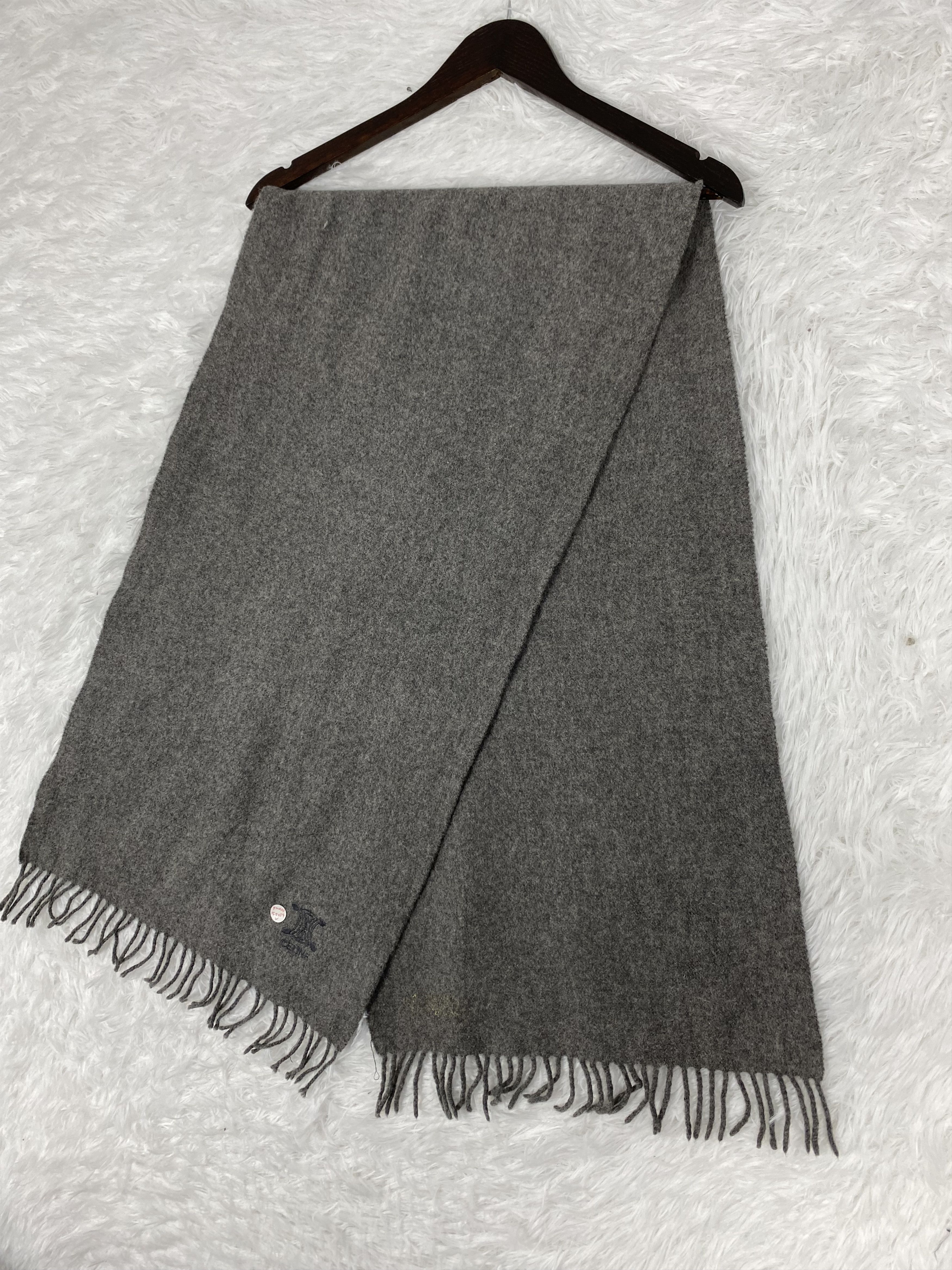 Celine Vintage Celine Scarf / Muffler Neckwear PM0155 Size ONE SIZE - 2 Thumbnail