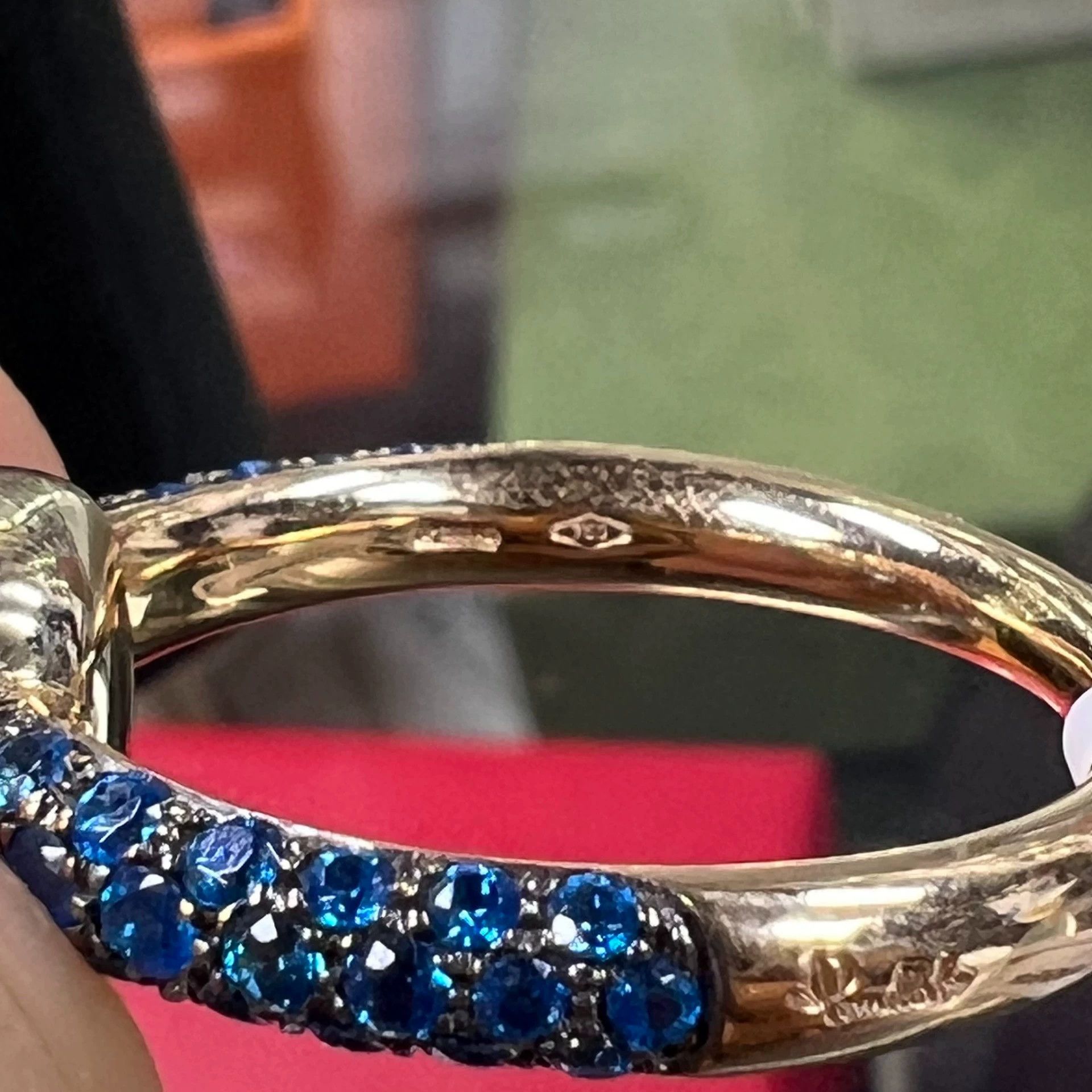 Pomellato Capri 18k Rose/White Gold Lbt 10ct Ring 99new in Blue, Women's — image 2 of 4