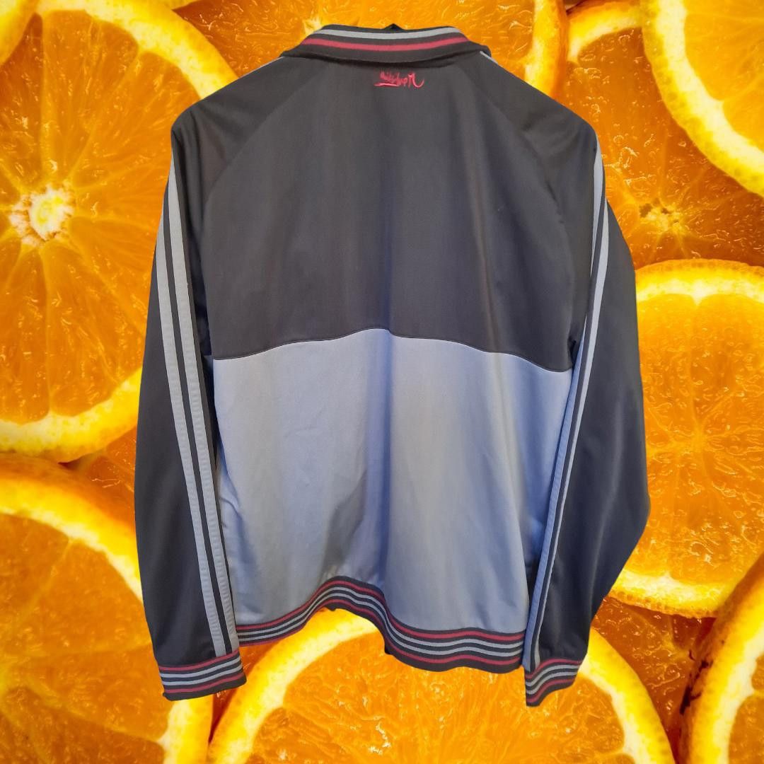 Quiksilver Quicksilver Black and Gray Full Zip Lightweight Bomber Jacke Size US L / EU 52-54 / 3 - 5 Thumbnail