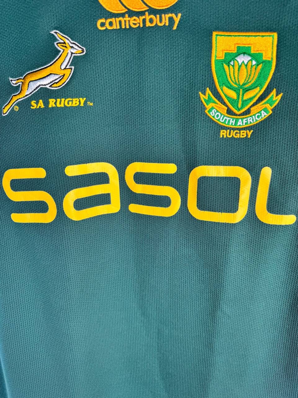 Canterbury of New Zealand Vintage Canterbury South Africa Rugby Union Jersey Trikot Size US S / EU 44-46 / 1 - 2 Thumbnail