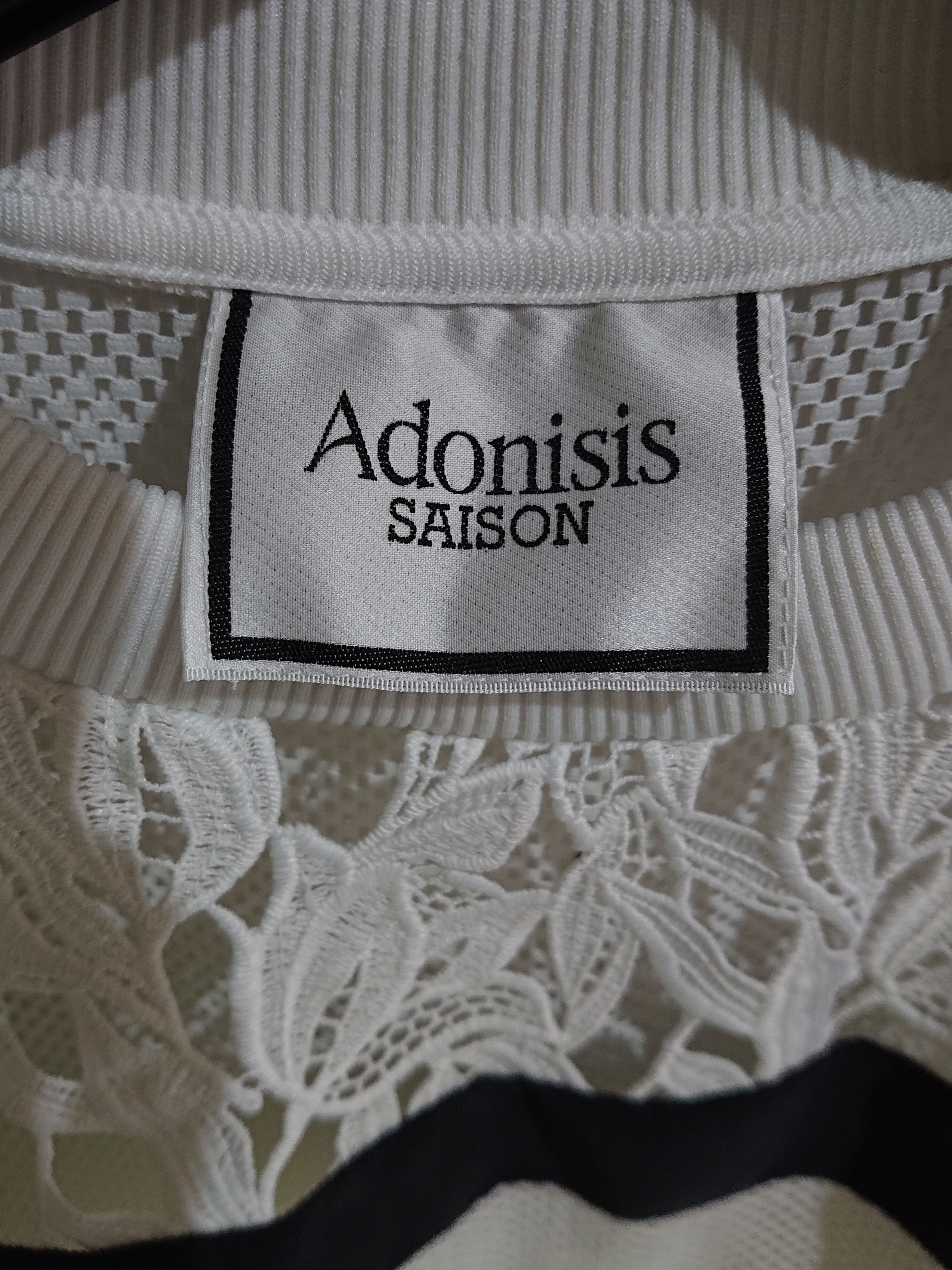 Japanese Brand Adonisis saison lace sweater Size M / US 6-8 / IT 42-44 - 2 Thumbnail