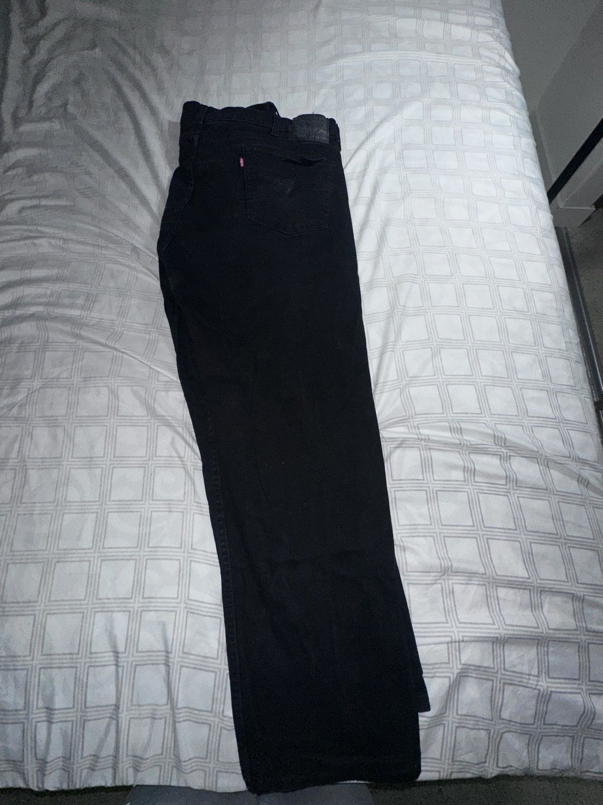 Levi's Vintage Clothing × Vintage Levi’s Black Denim 505 Size US 42 / EU 58 - 2 Thumbnail