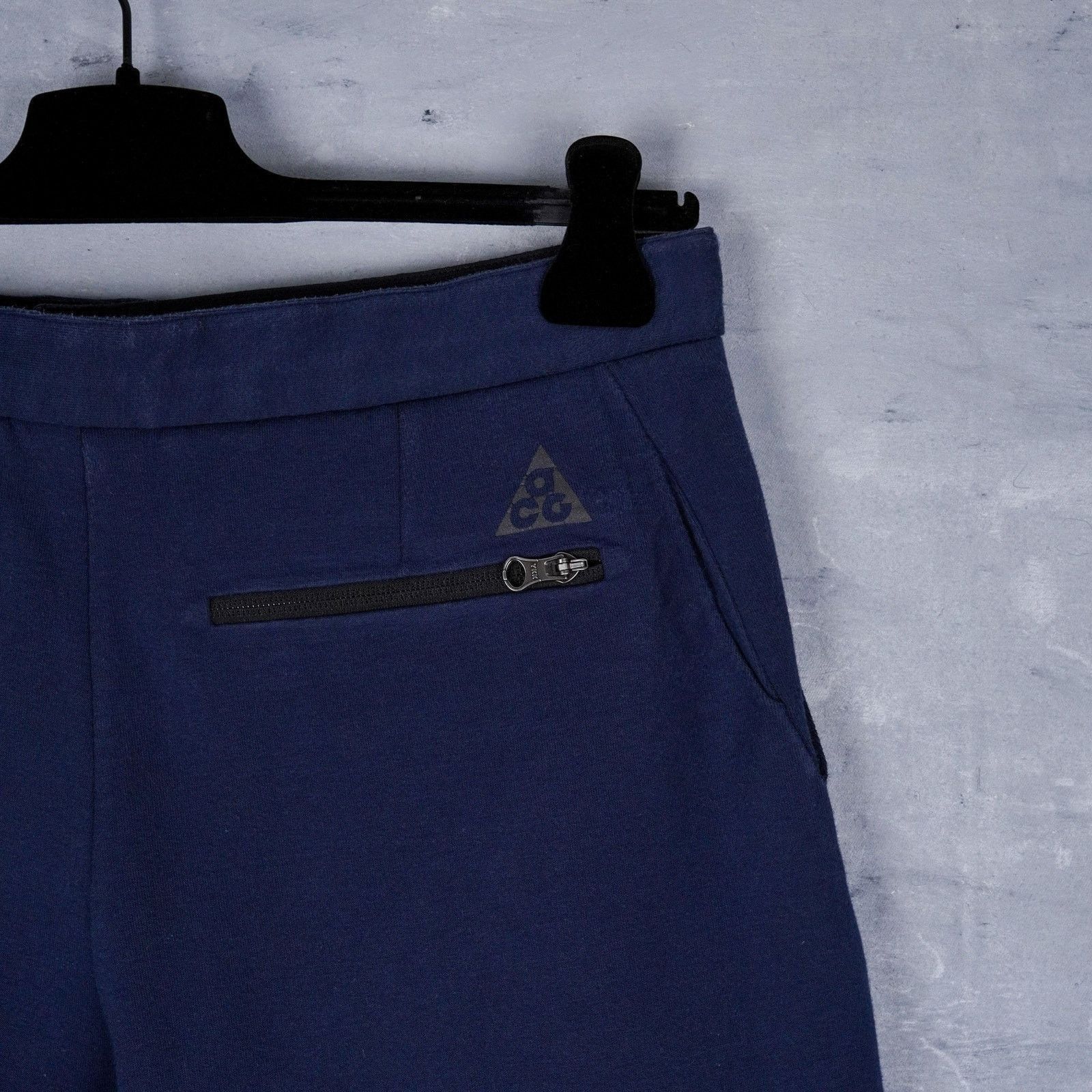 Nike ACG Nike lab acg tech fleece navy blue zip pocket track pants Size US 30 / EU 46 - 7 Thumbnail