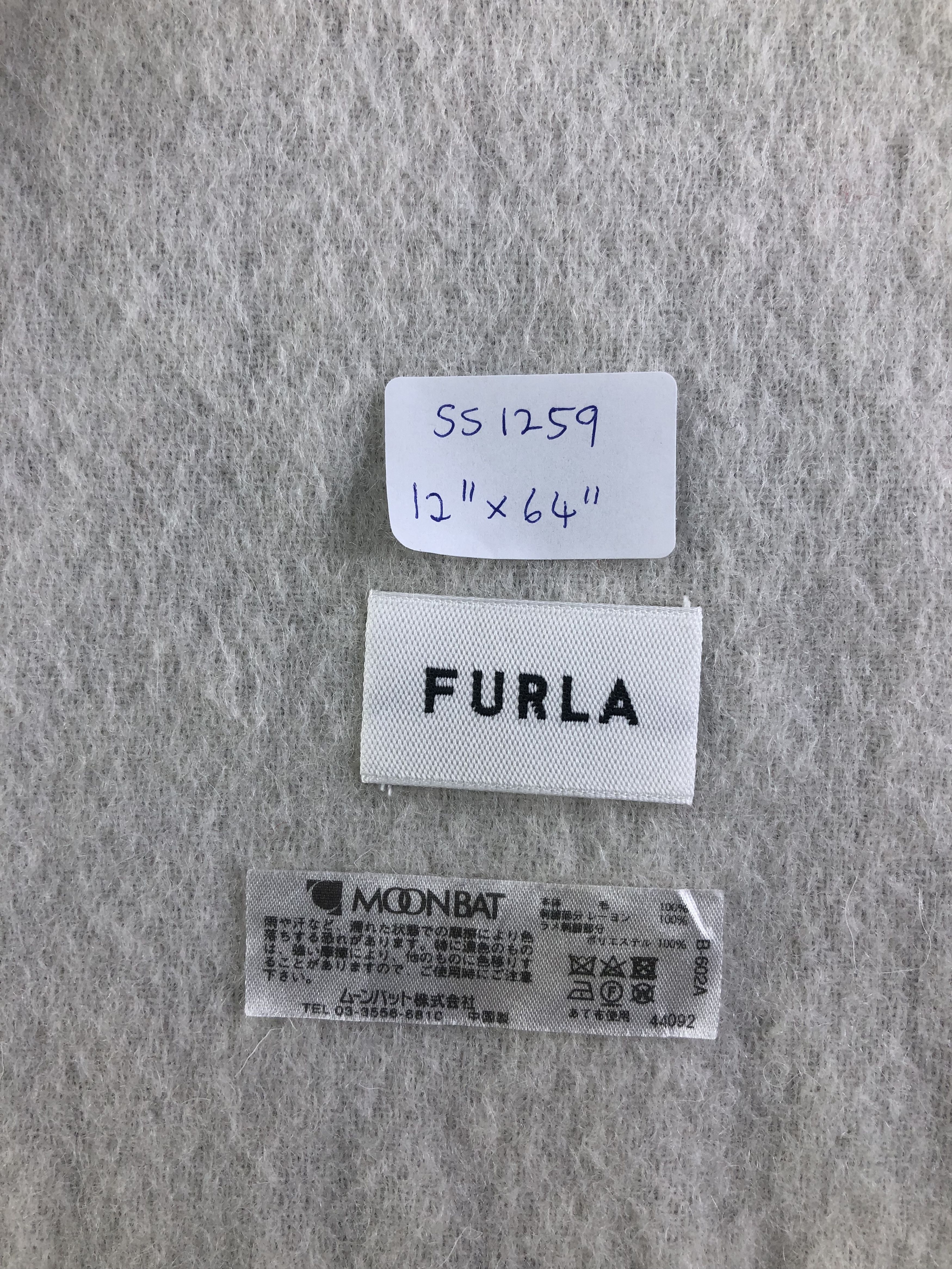 Furla × Vintage Furla Cashmere Scarf / Muffler / Neckwear SS1259 Size ONE SIZE - 5 Thumbnail