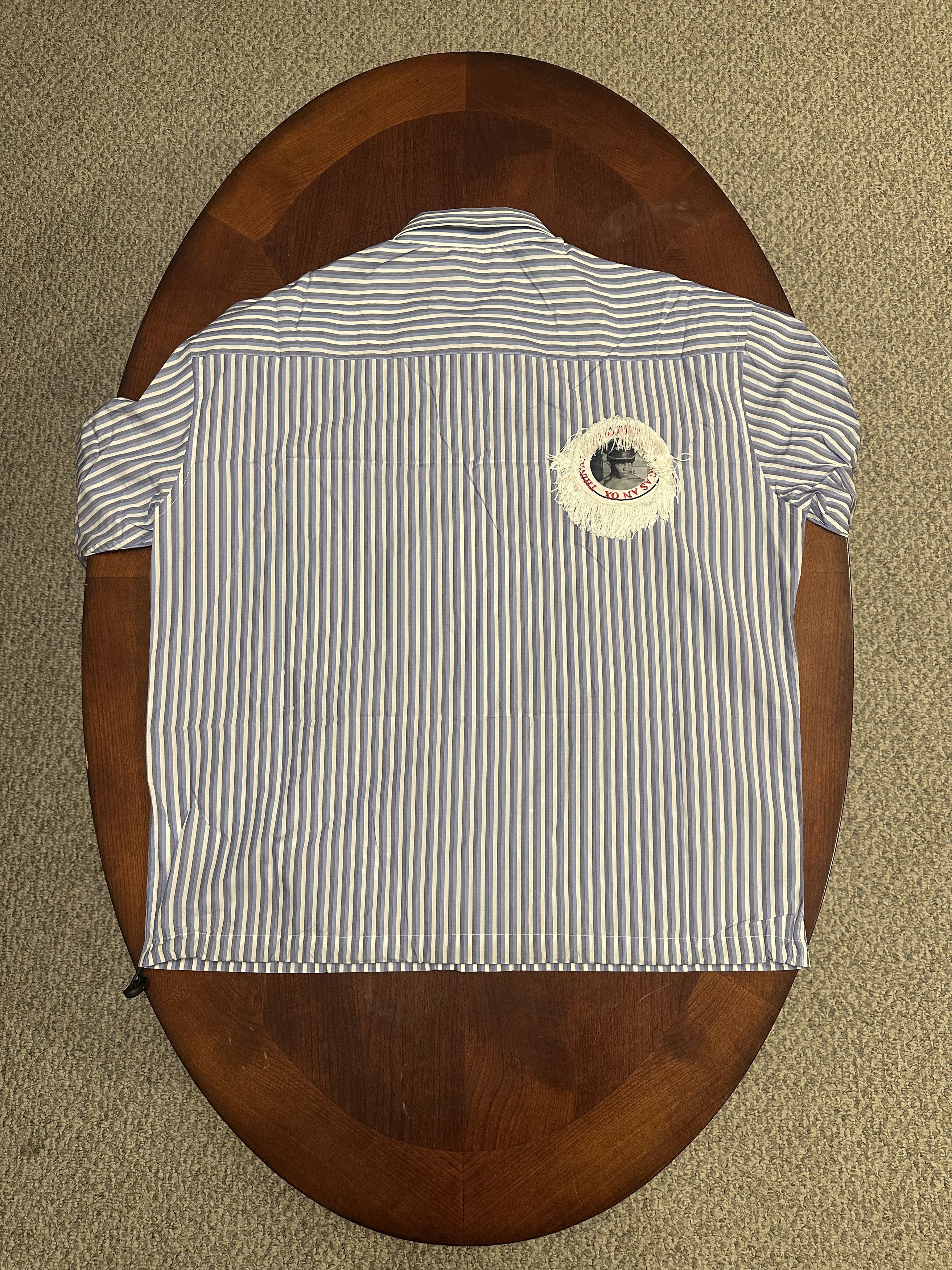 Martine Rose Striped Shock Cord Shirt Size US M / EU 48-50 / 2 - 4 Thumbnail