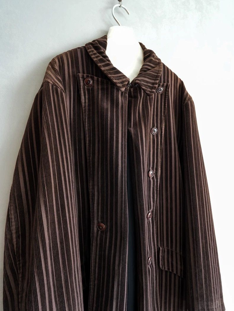 Yohji Yamamoto Yohji Yamamoto96AW striped corduroy coat 2503-Nextarrow Size US L / EU 52-54 / 3 - 5 Thumbnail
