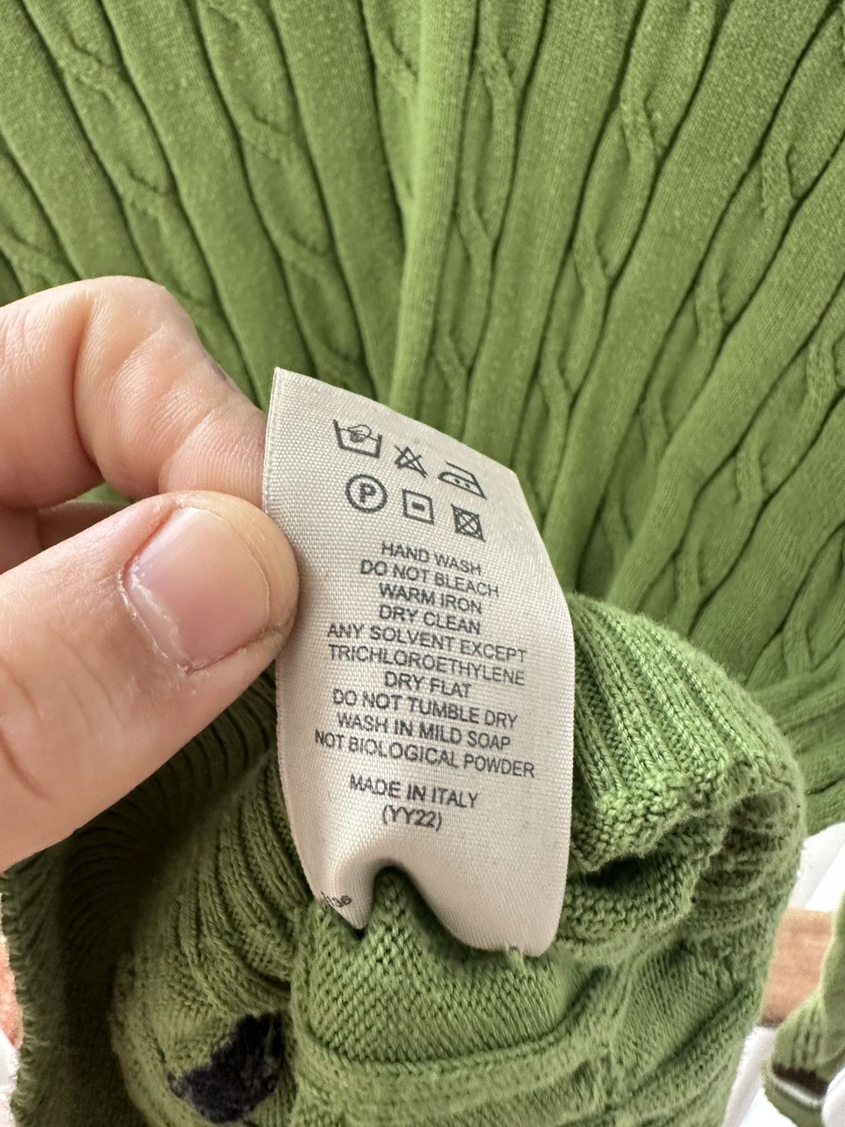 Burberry Burberry Cable Knit Sweater Size US XL / EU 56 / 4 - 6 Thumbnail