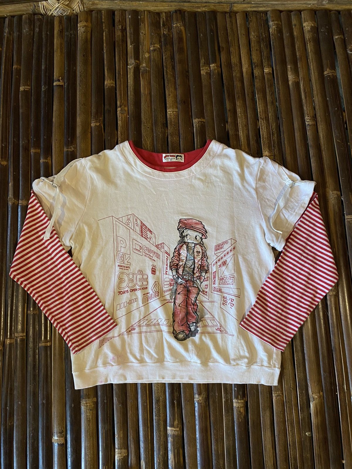 Cartoon Network VINTAGE BATTY BOOP LONG SLEEVE Size M / US 6-8 / IT 42-44 - 1 Thumbnail