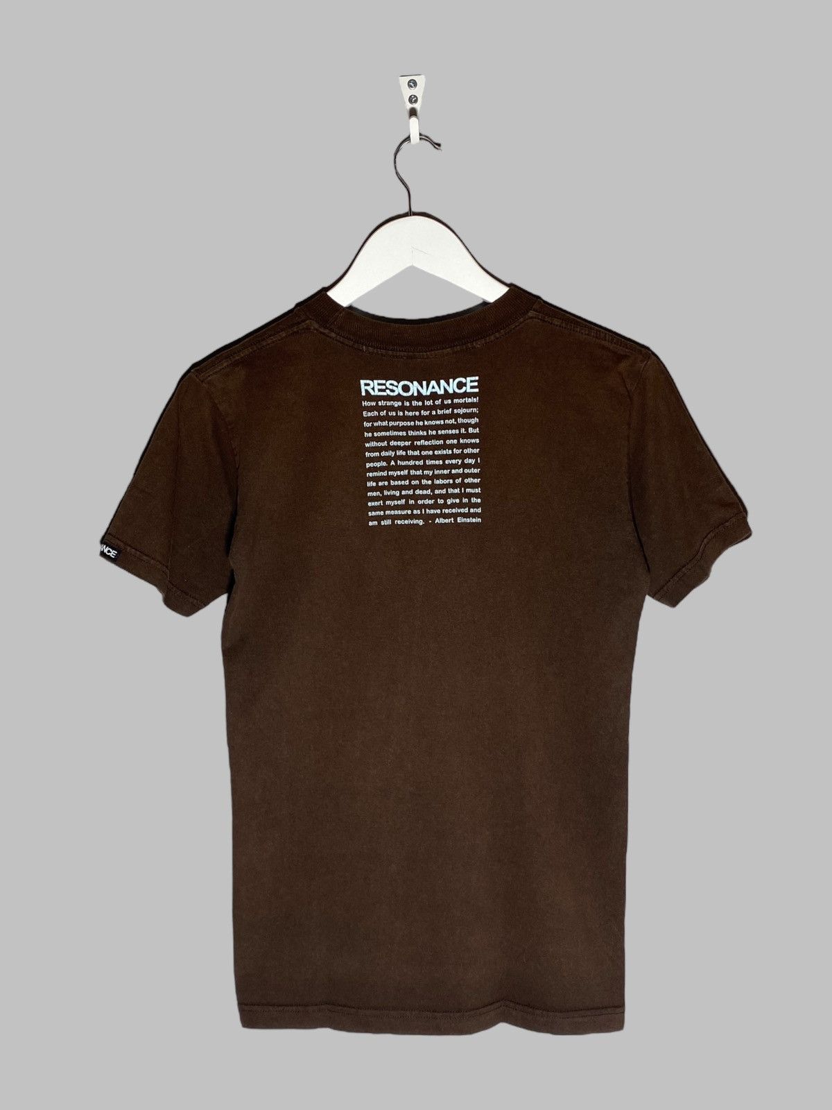 Vintage Vintage Resonance Einstein Graphic Tee USA Made Brown Size US S / EU 44-46 / 1 - 2 Thumbnail