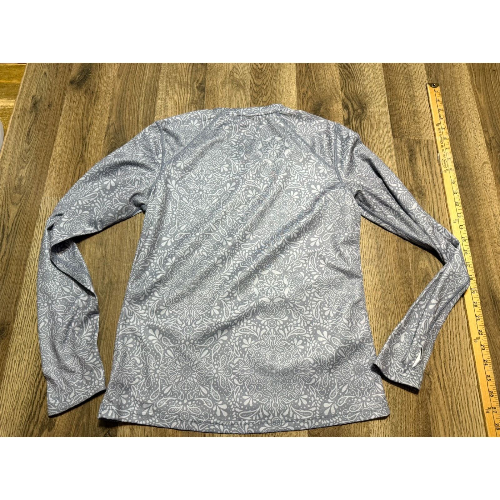 ExOfficio Exofficio Shirt Women's Small Gray Long Sleeve 3/4 Button Athletic Wear Size S / US 4 / IT 40 - 2 Thumbnail