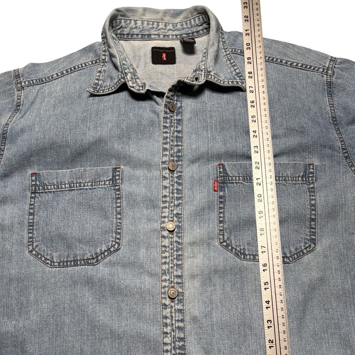 Levi's Vintage Levi’s Red Tab Denim Shirt Jacket Men’s L Western Size US L / EU 52-54 / 3 - 7 Thumbnail