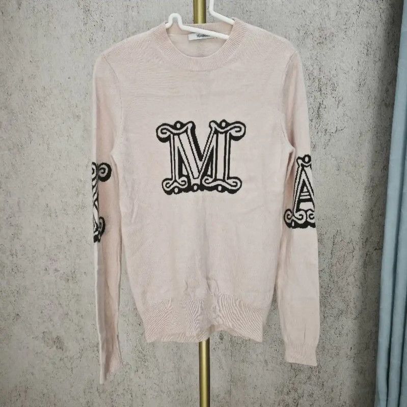Max Mara MaxMara Pink Cashmere Sweater 0089 Size S / US 4 / IT 40 - 1 Thumbnail