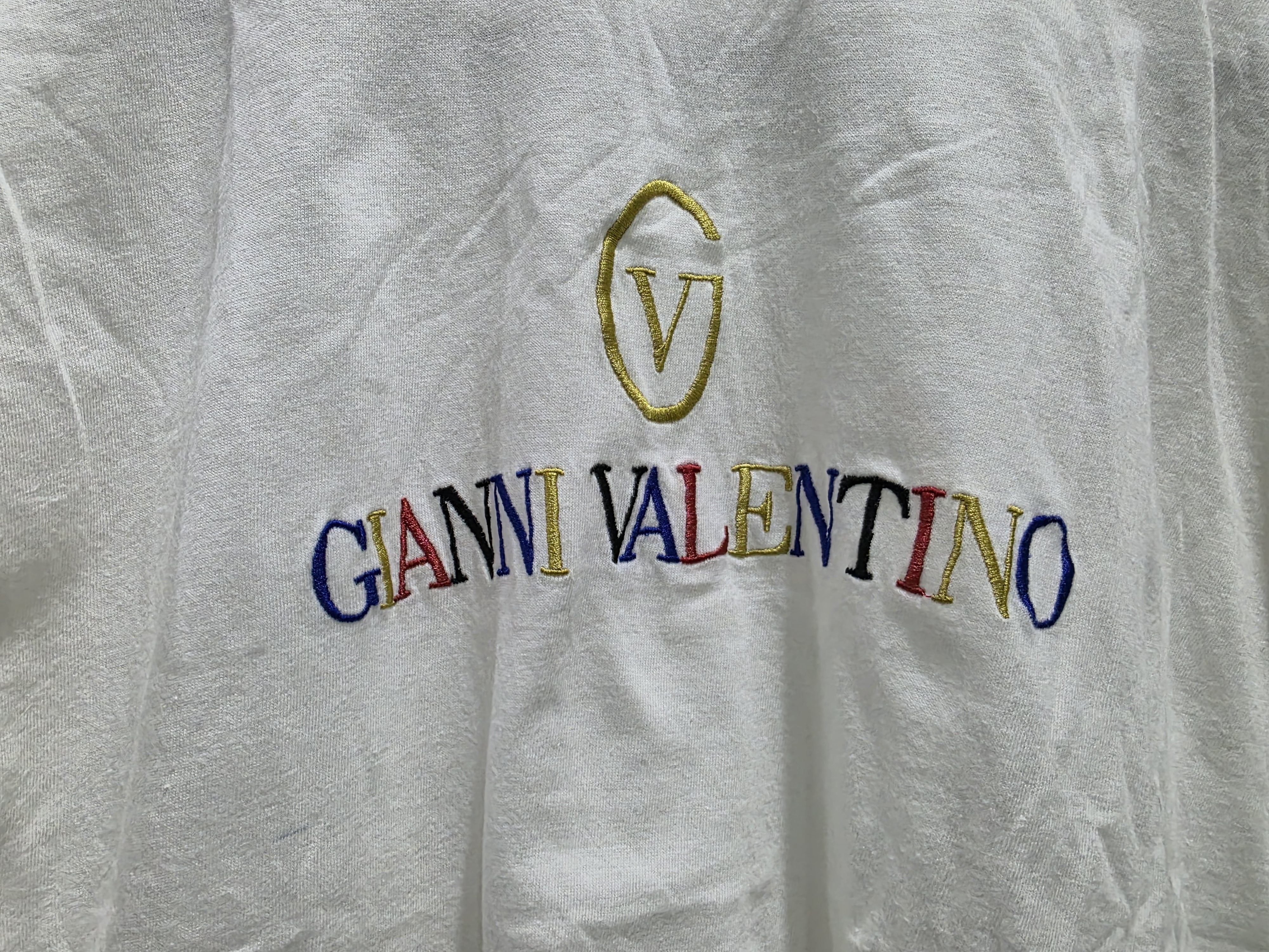 Gianni Valentino Gianni Valentino Multicolour Logo Embroidery Tshirt Size US M / EU 48-50 / 2 - 3 Thumbnail
