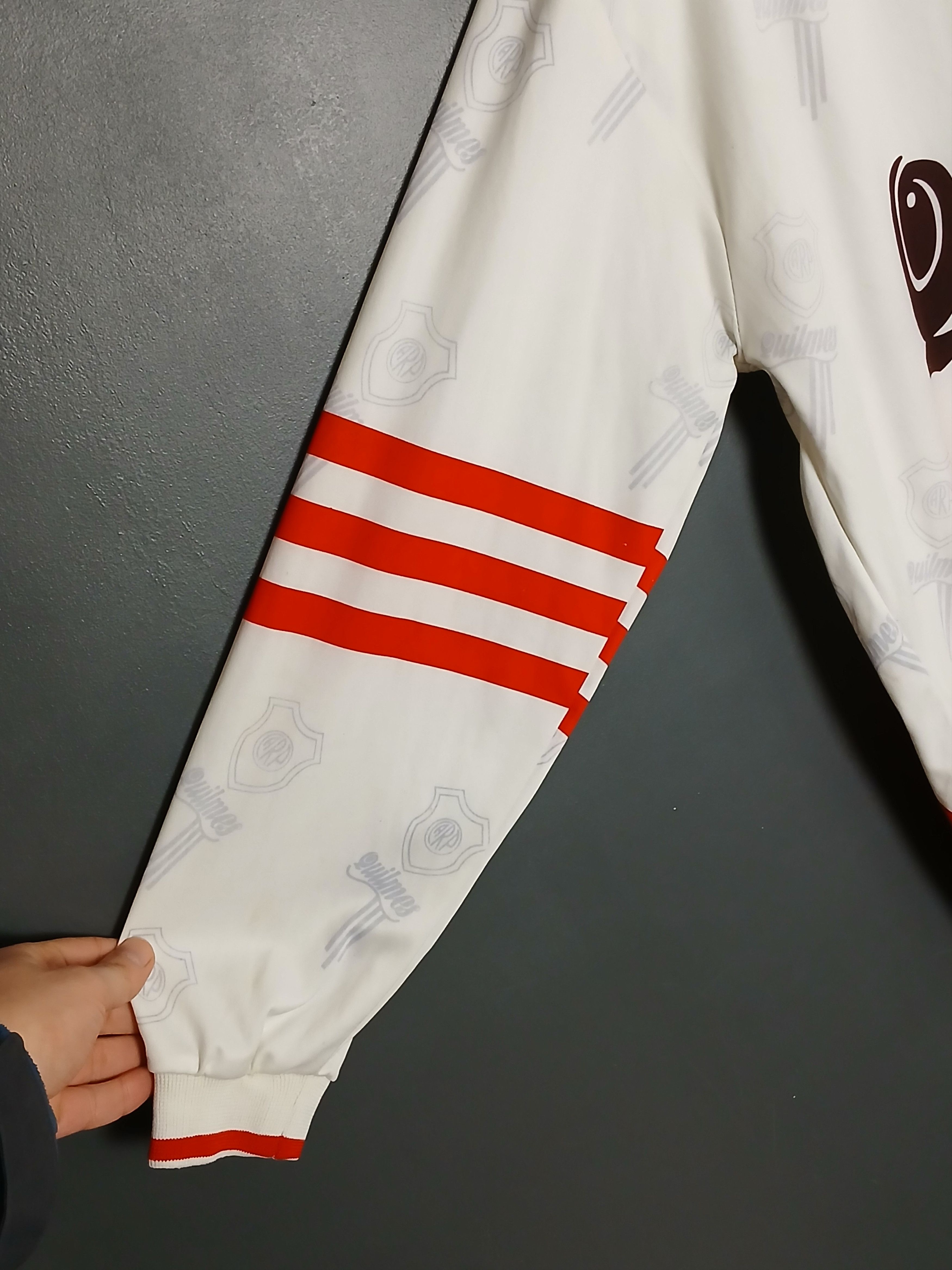 Other River Plate 1996/1997 Home Football Long Sleeve Jersey Size US L / EU 52-54 / 3 - 4 Thumbnail