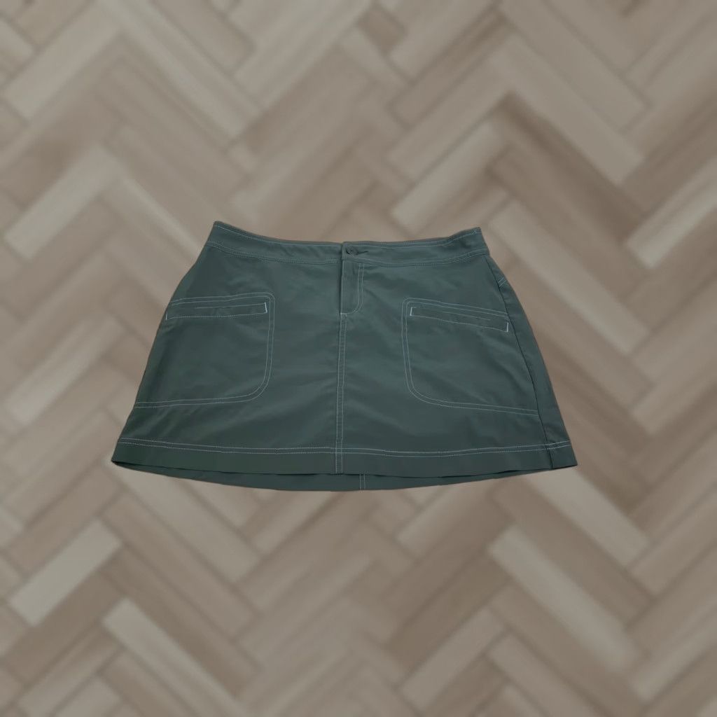 Prana prAna Skort Skirt Womens 8 Green Athletic Casual Outdoor Activewear Size 30" / US 8 / IT 44 - 1 Thumbnail